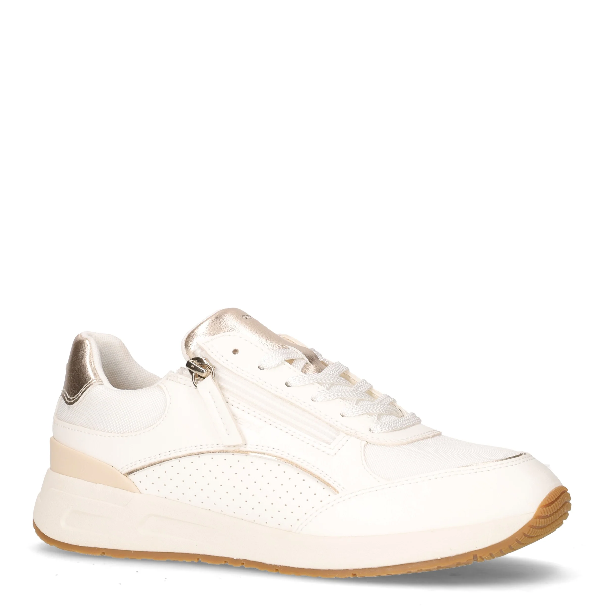 Bulmya sneaker in ecopelle bianco oro - Image 2
