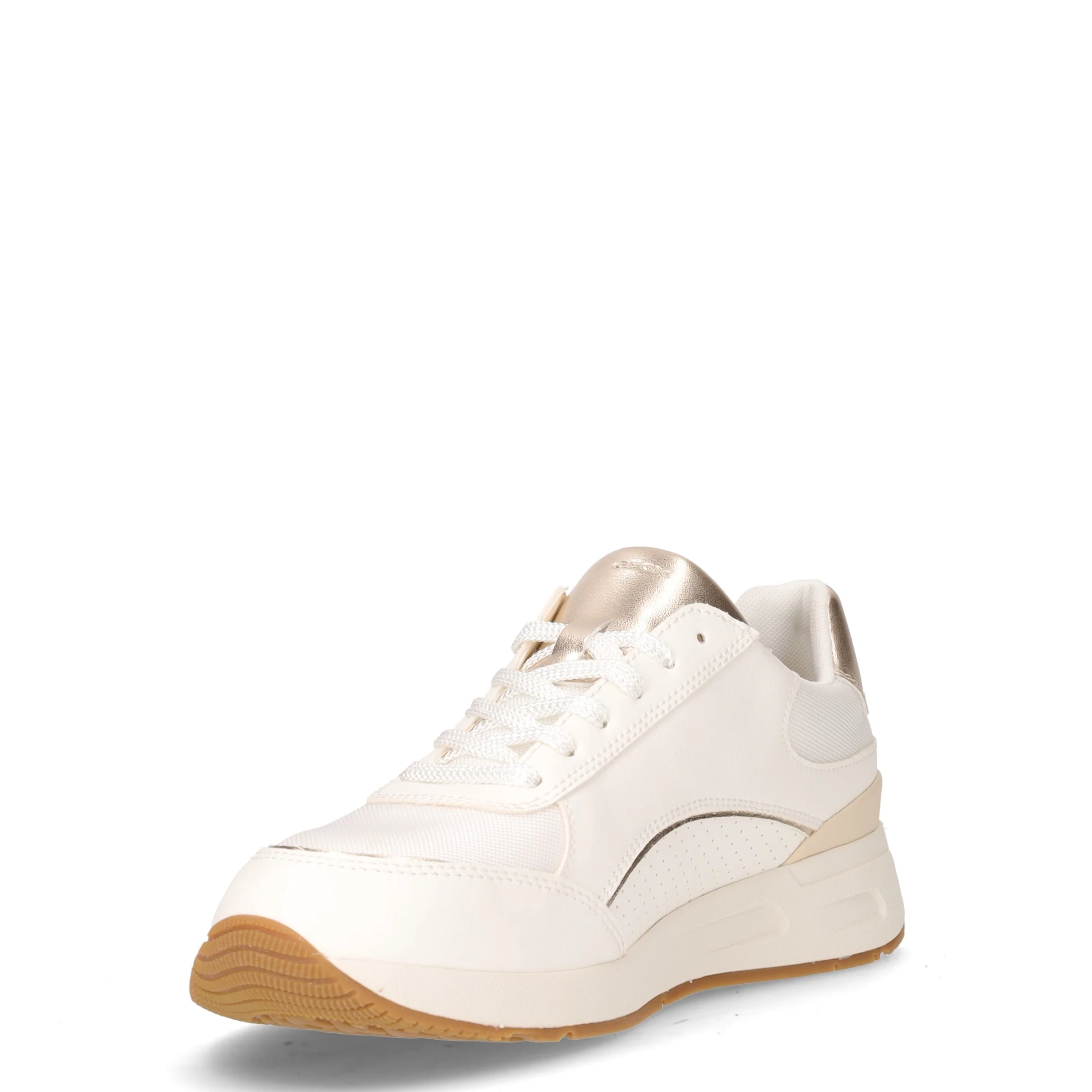 Bulmya sneaker in ecopelle bianco oro - Image 3