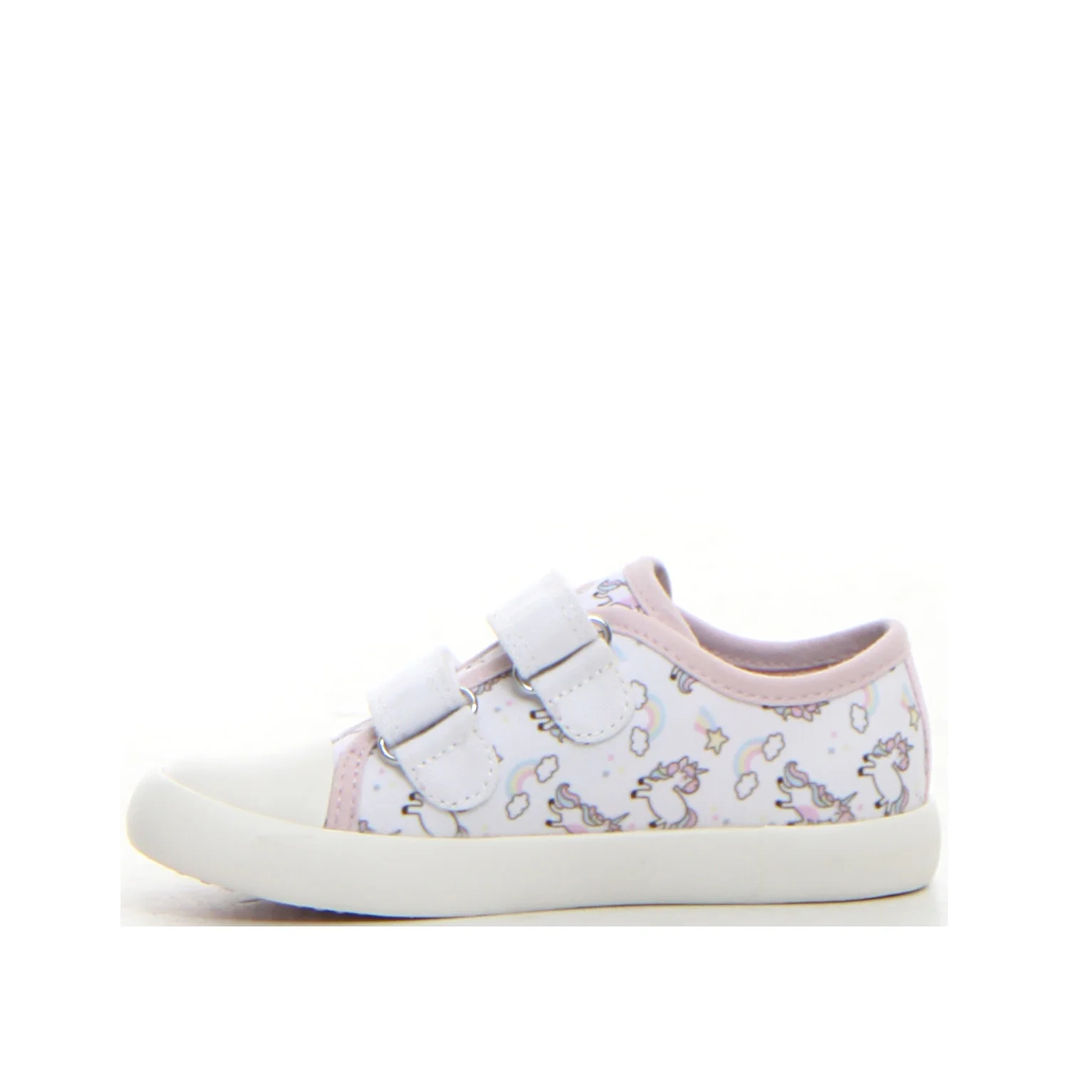 Gisli sneaker da bambina white pink - Image 2