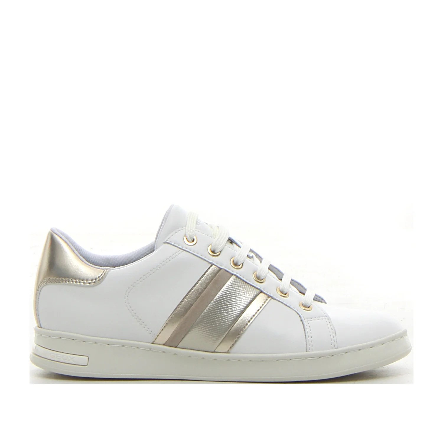 Jaysen sneaker white light gold