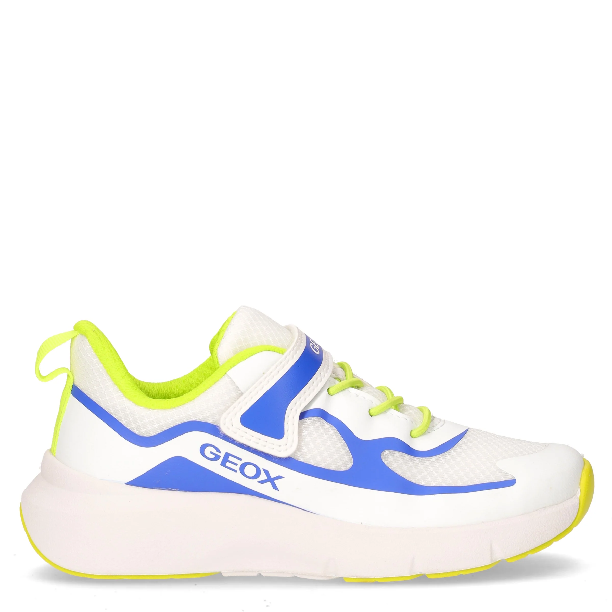 Pro-Ran sneaker bambino in tessuto ed ecopelle bianco blu
