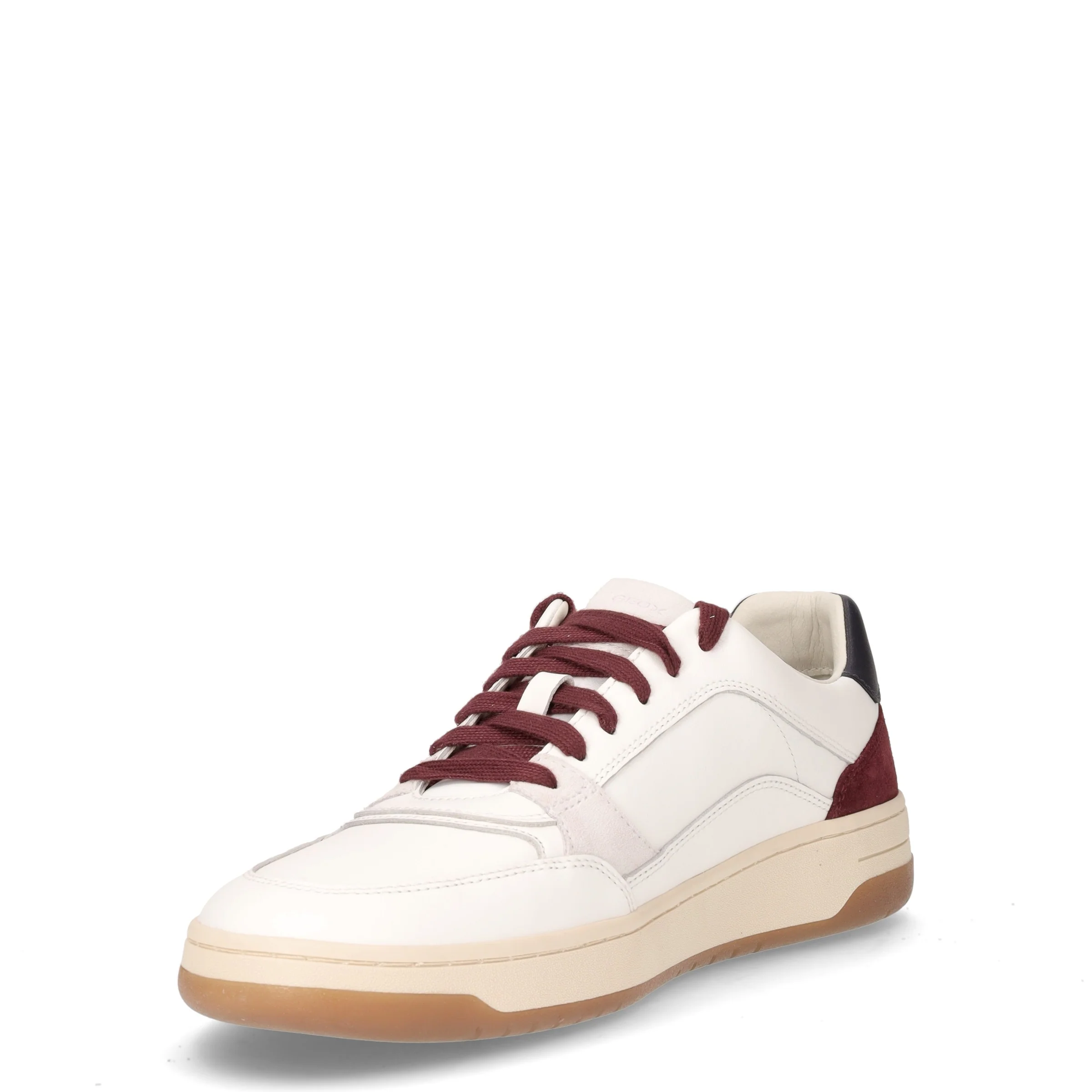 Sneaker in pelle bianco vino - Image 3