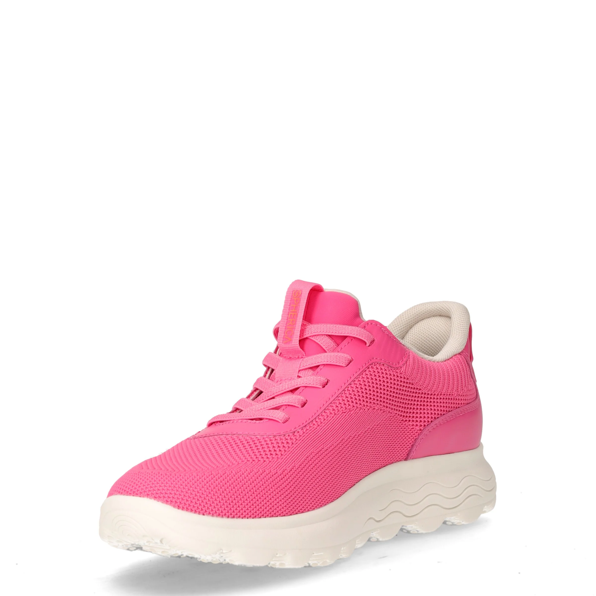Spherica sneaker in tessuto ed ecopelle fuxia - Image 3