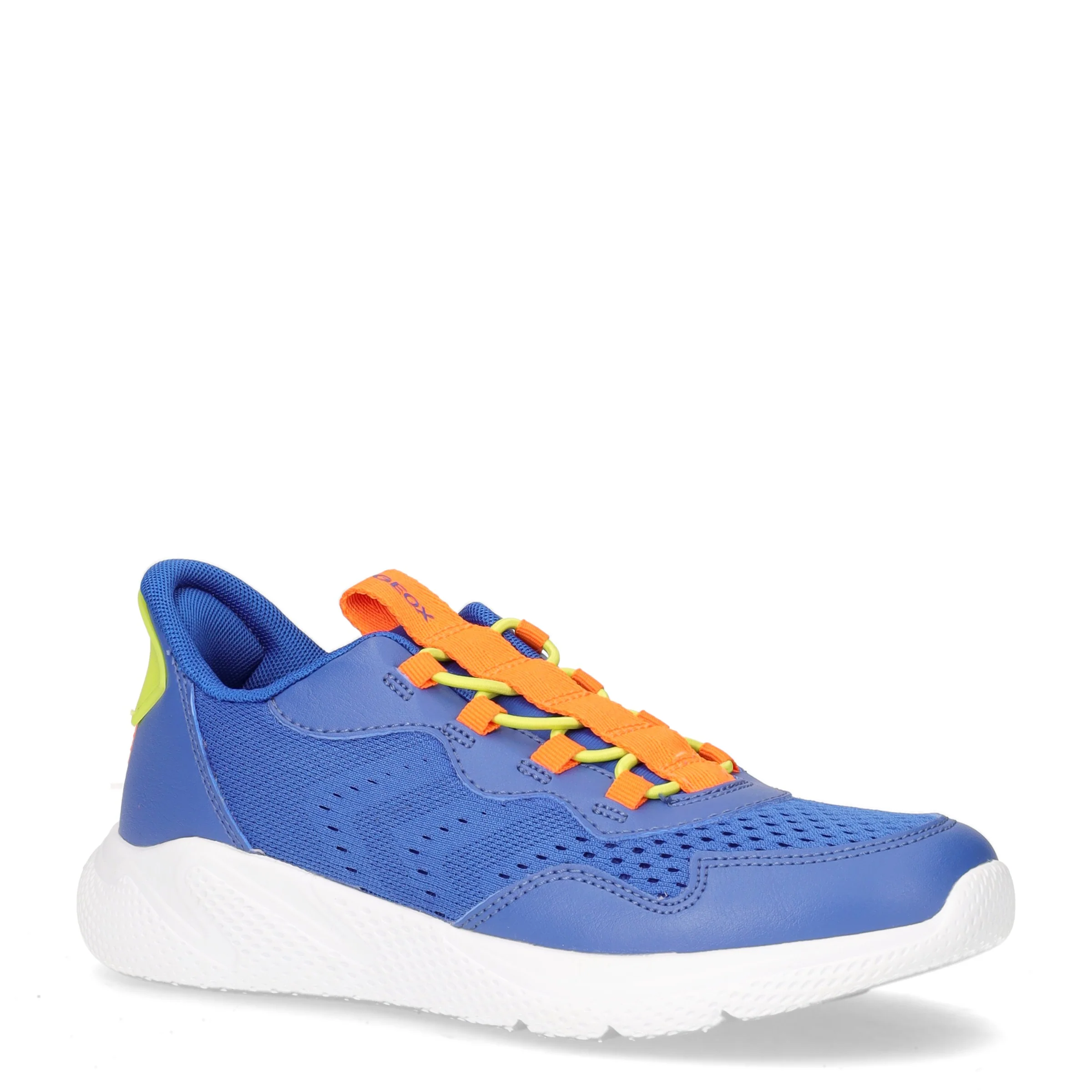 Sprintye Fast In sneaker bambino in tessuto ed ecopelle blu arancione - Image 2