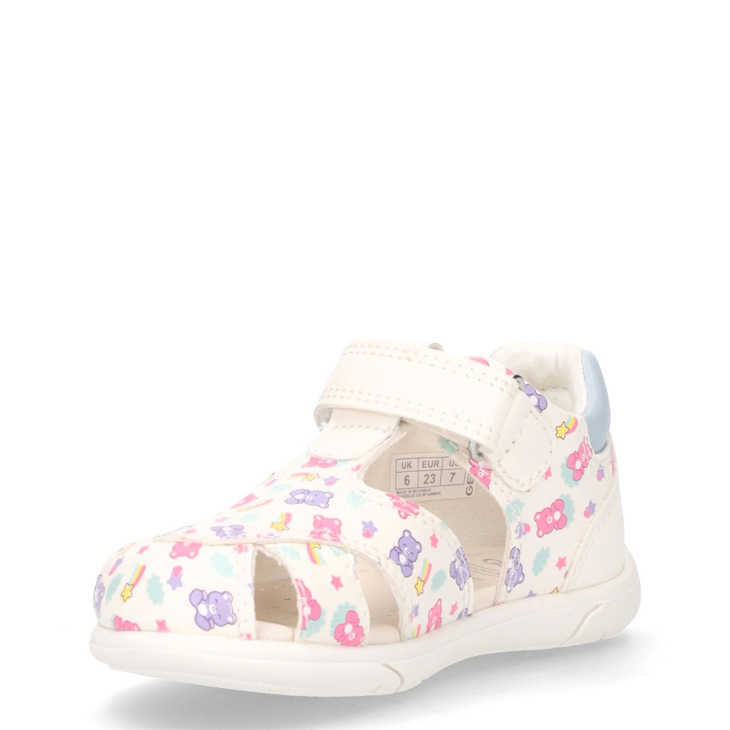 Zapito sandalo in ecopelle bambina bianco multicolor - Image 3