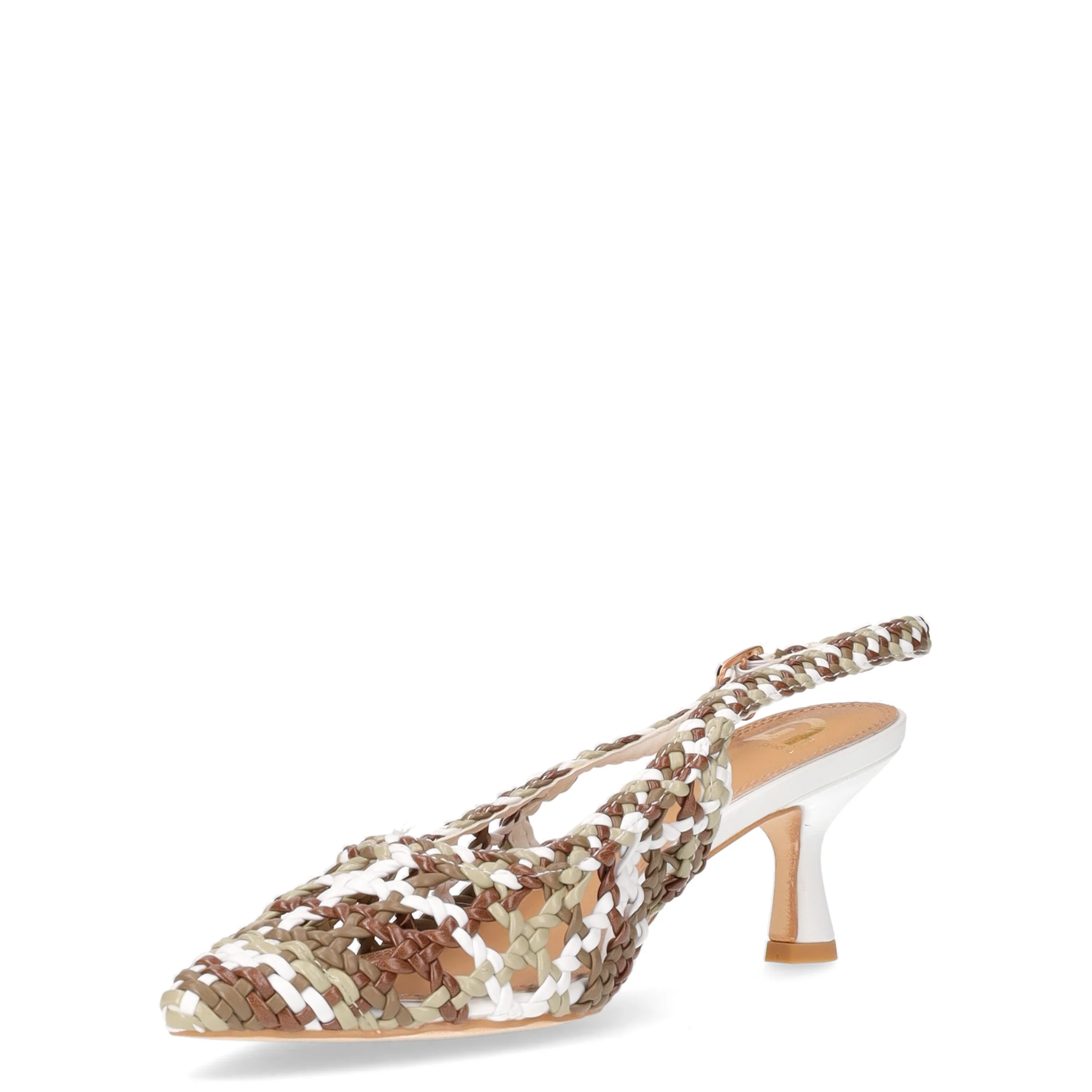 Décolleté slingback caffe verde - Image 3