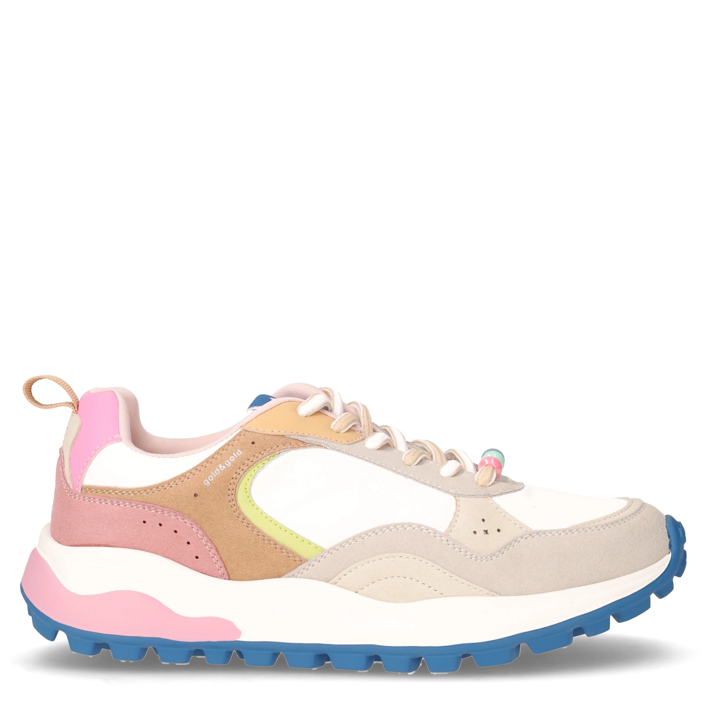 Sneaker in tessuto bianco multicolor
