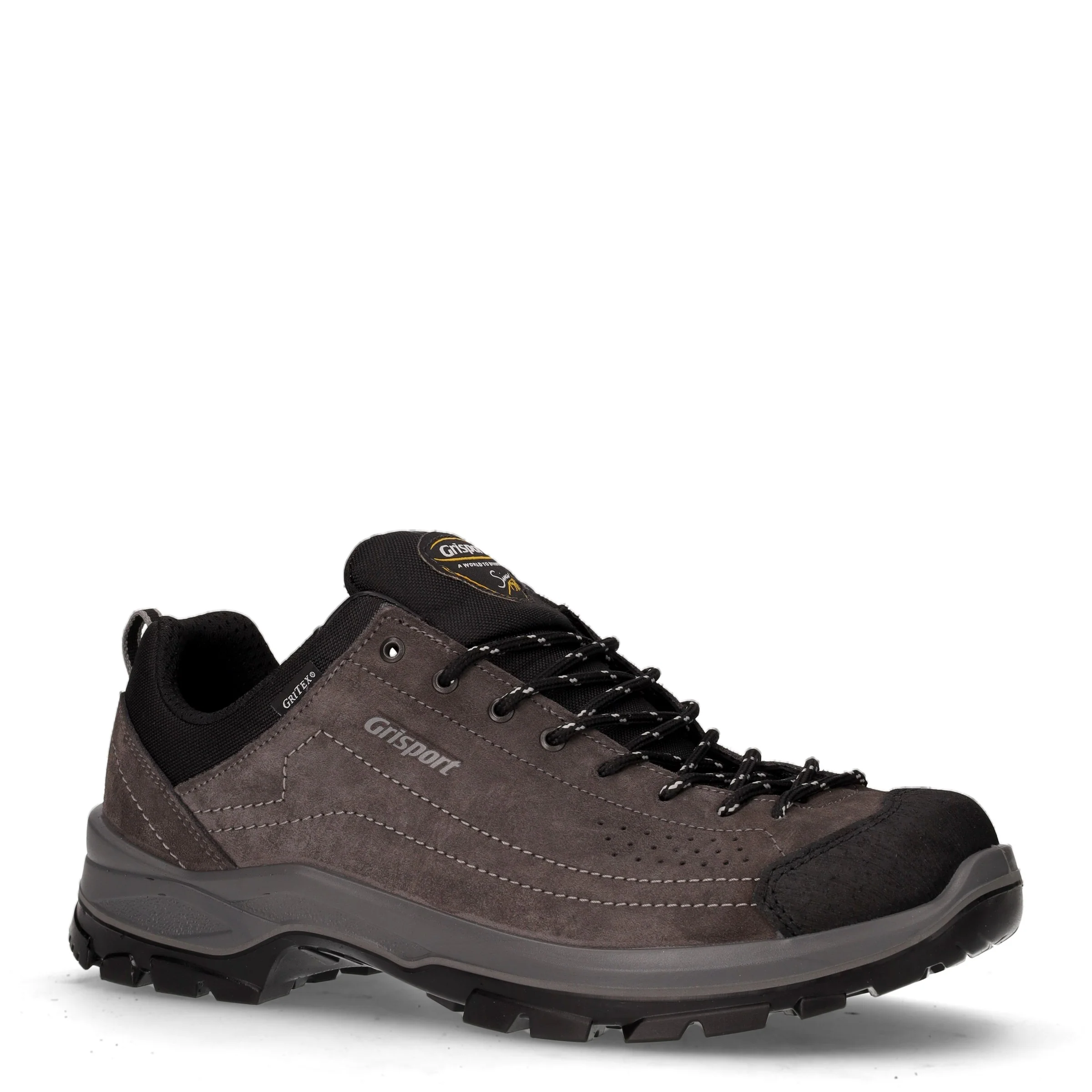 Scarpa da trekking in tessuto e pelle grigio - Image 2