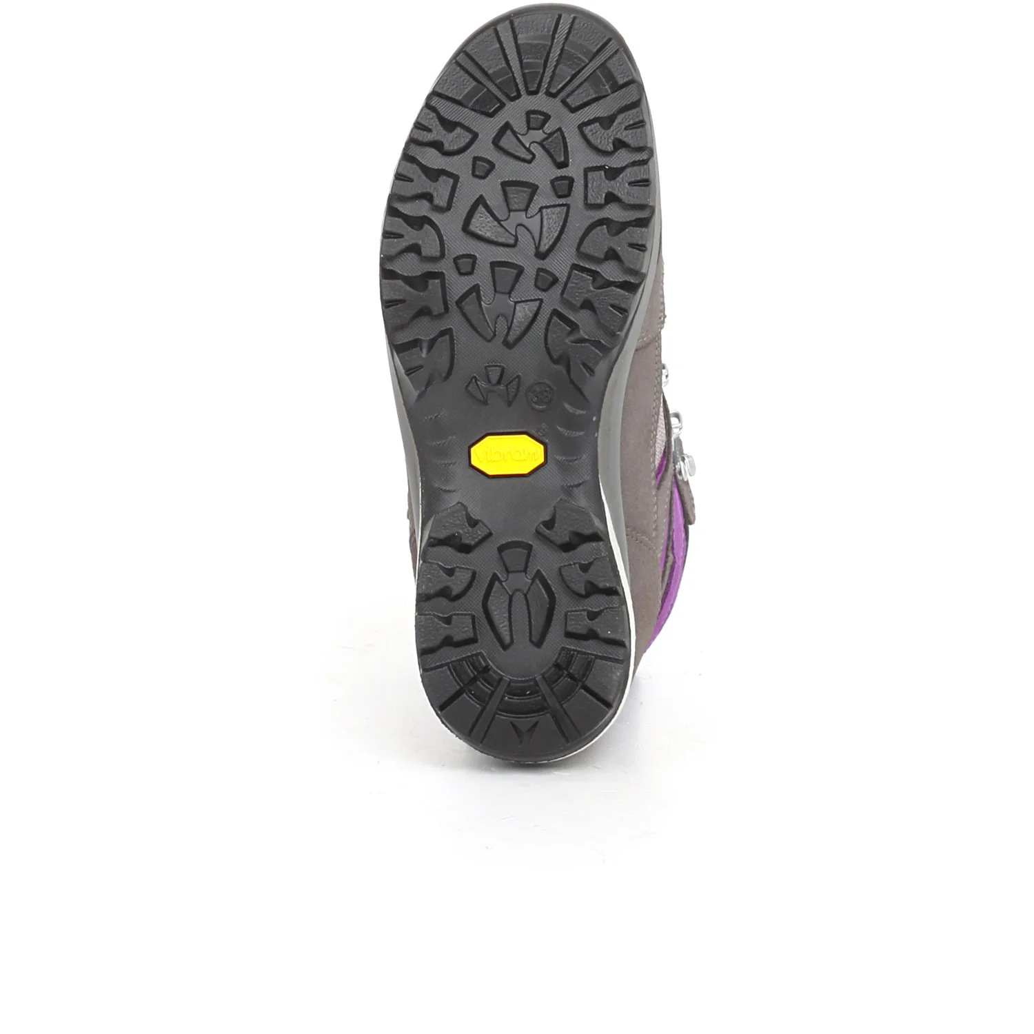 Scarpa da trekking mid grigio viole scamosciato - Image 4
