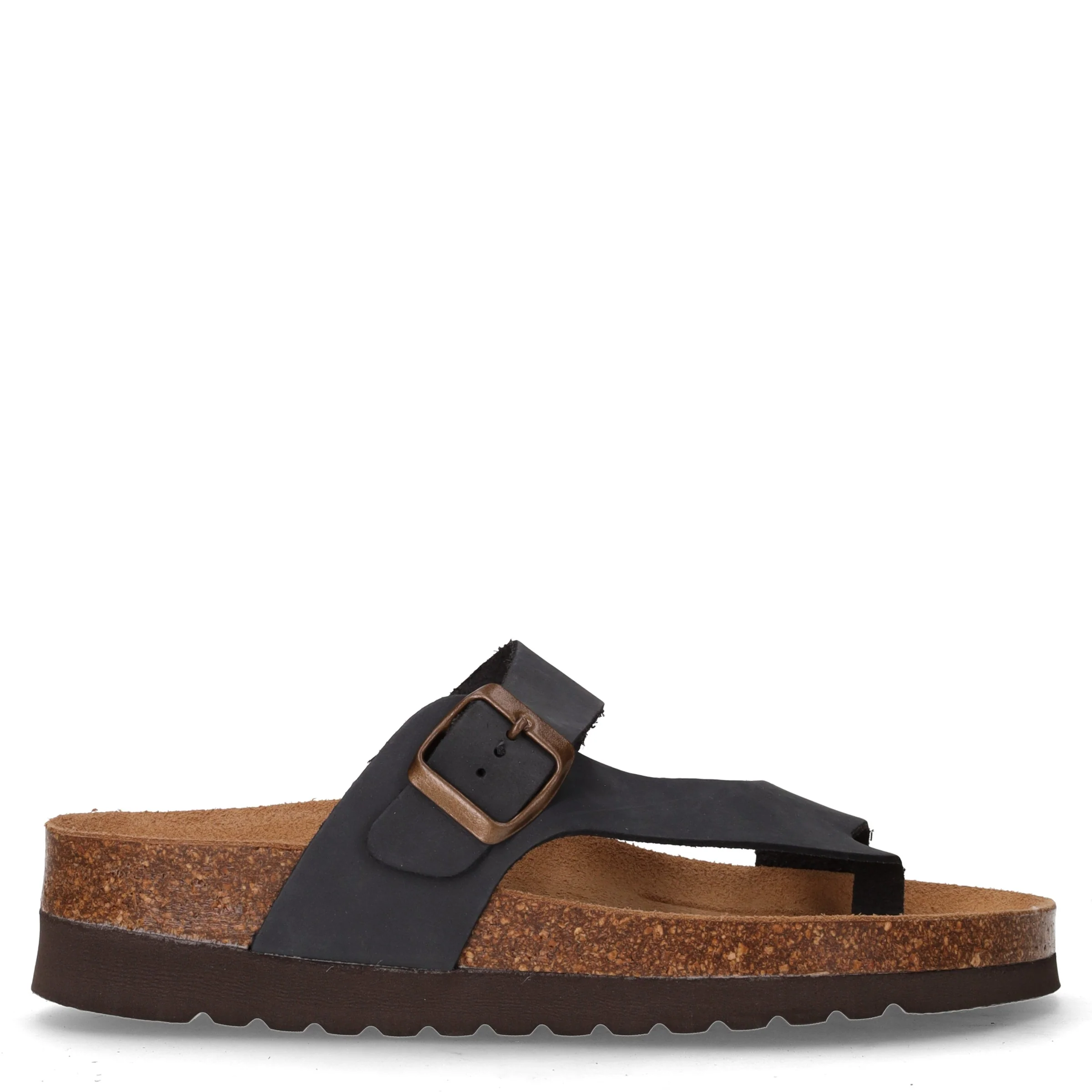 Hola ciabatta infradito in pelle blu