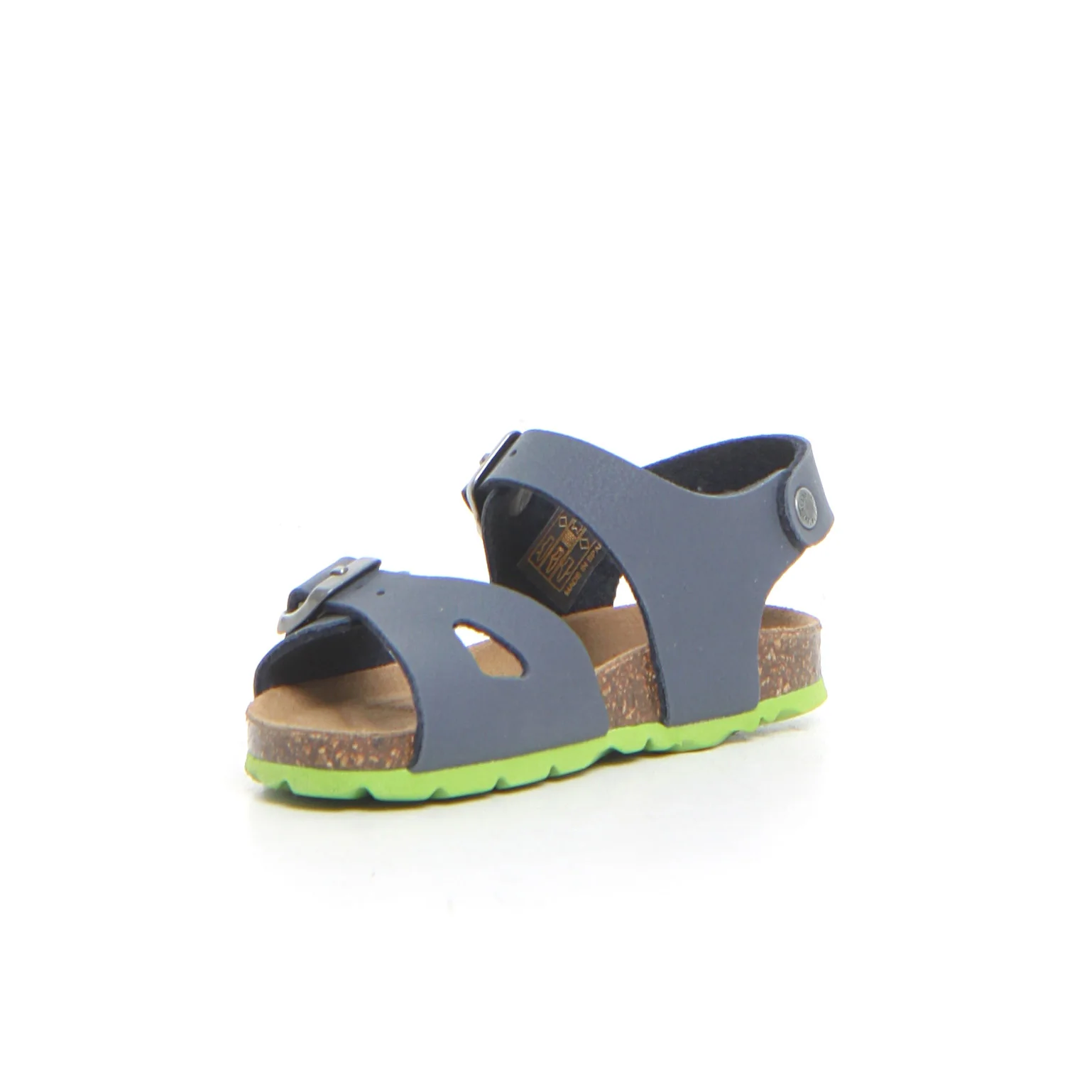 Aria sandalo bambino blu lime - Image 3