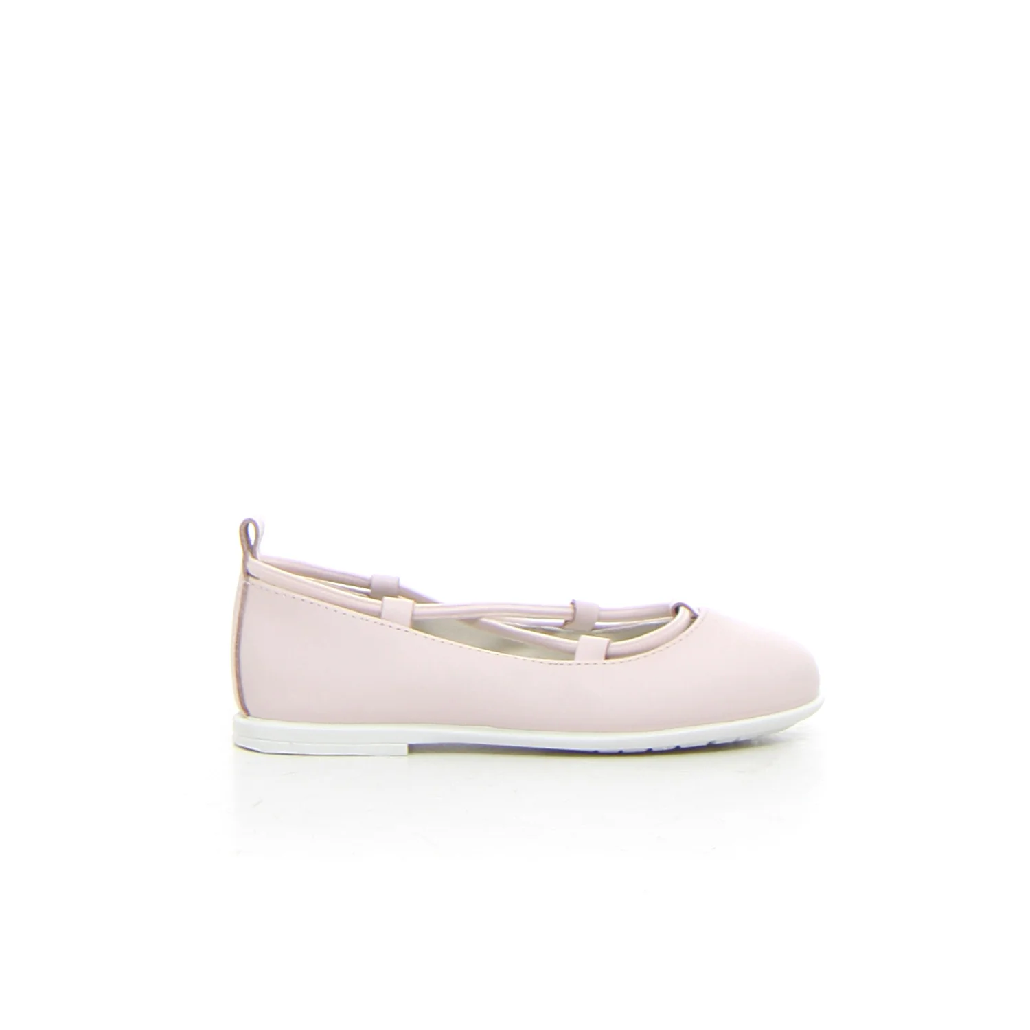 Guca ballerina con lacci cipria