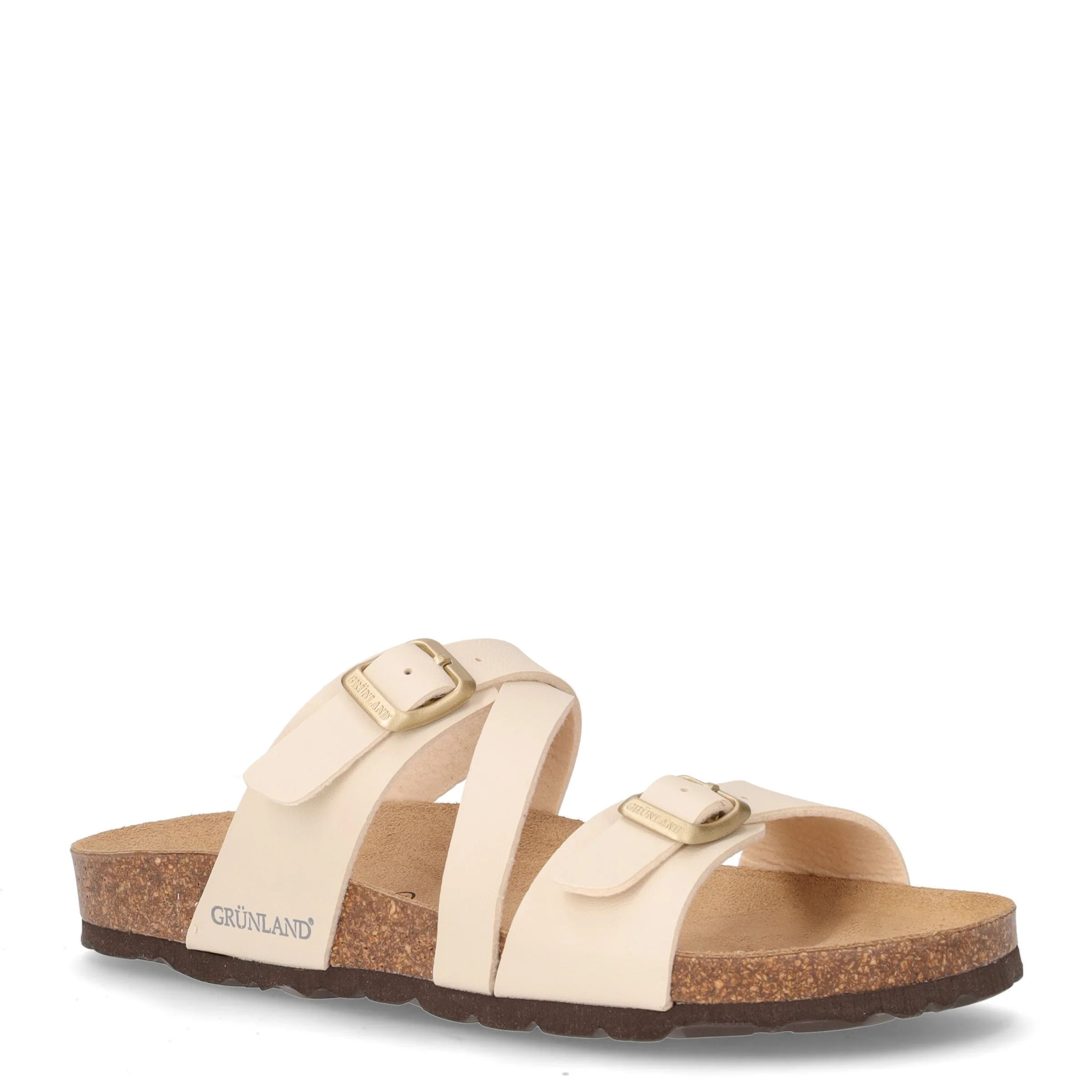 Sara ciabatta in ecopelle beige - Image 2