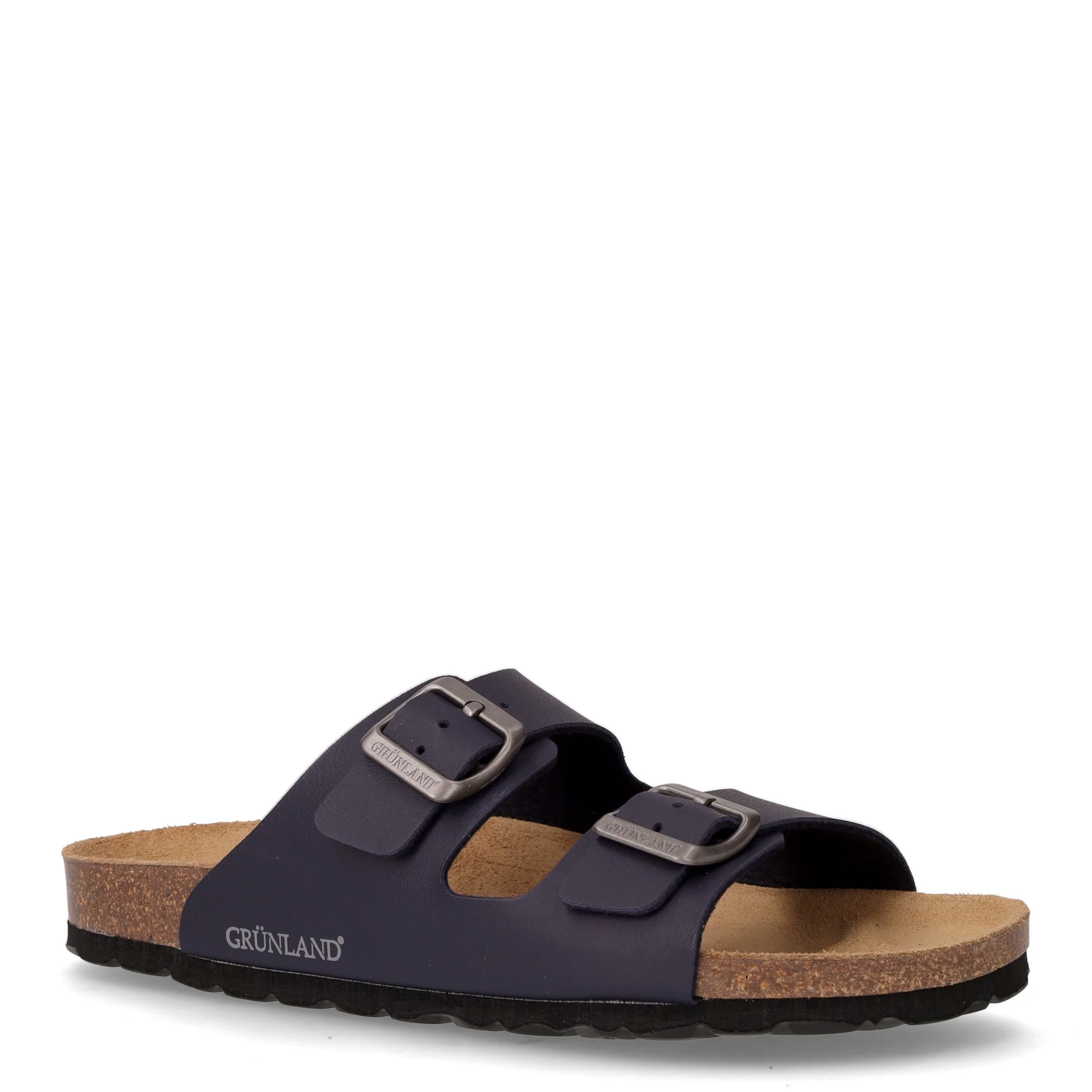 Sara ciabatta in ecopelle blu - Image 2