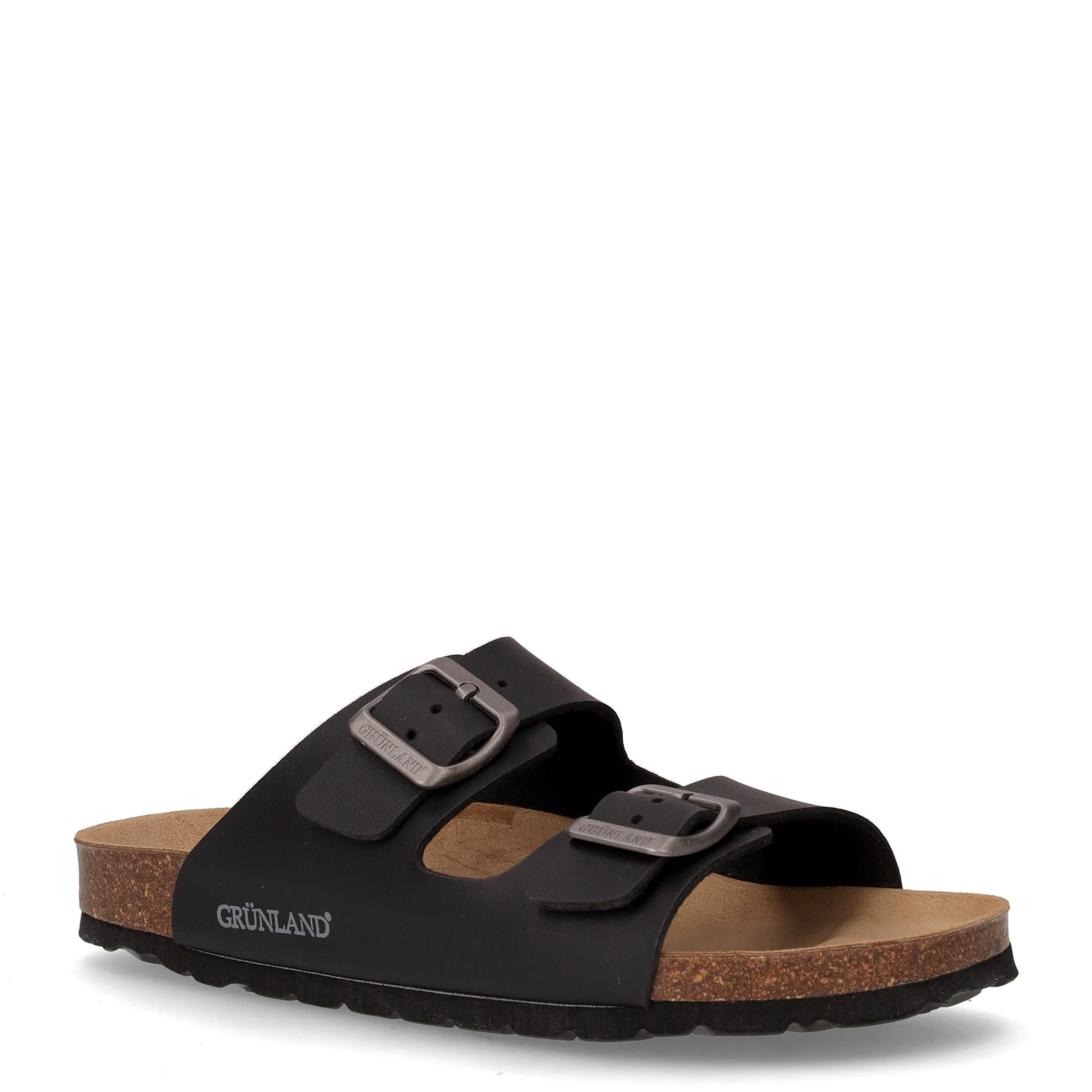 Sara ciabatta in ecopelle nero - Image 2