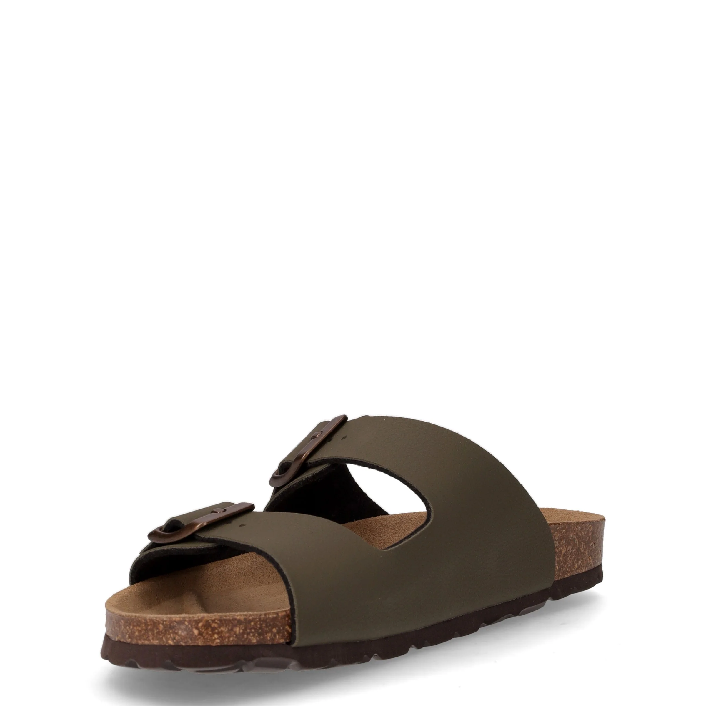 Sara ciabatta in ecopelle oliva - Image 3