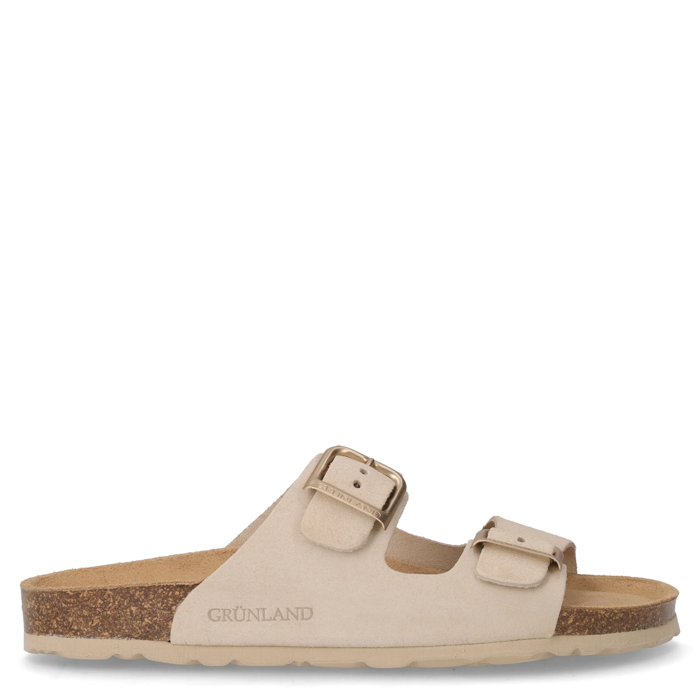 Sara ciabatta in pelle latte