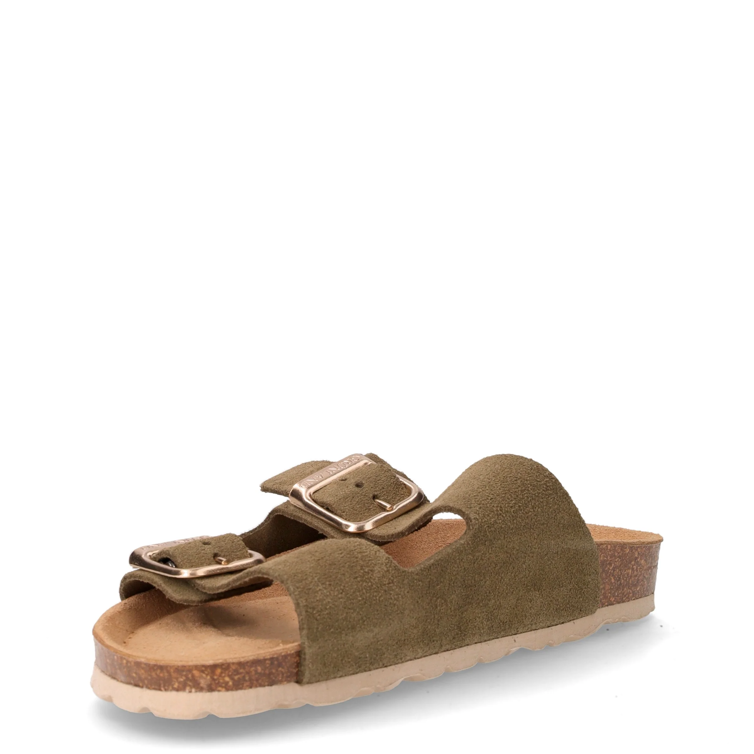 Sara ciabatta in pelle oliva - Image 3