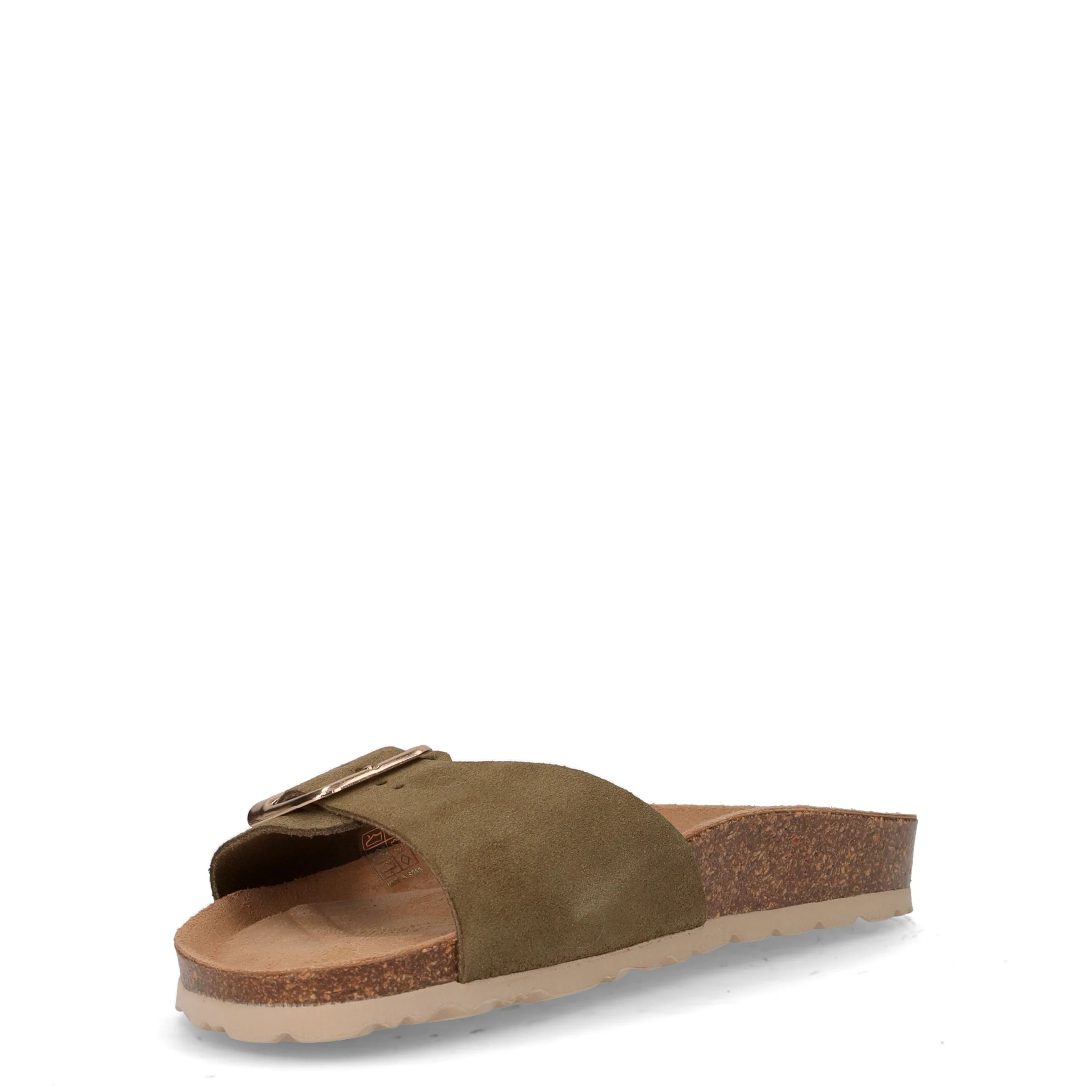 Sara ciabatta in pelle oliva - Image 3