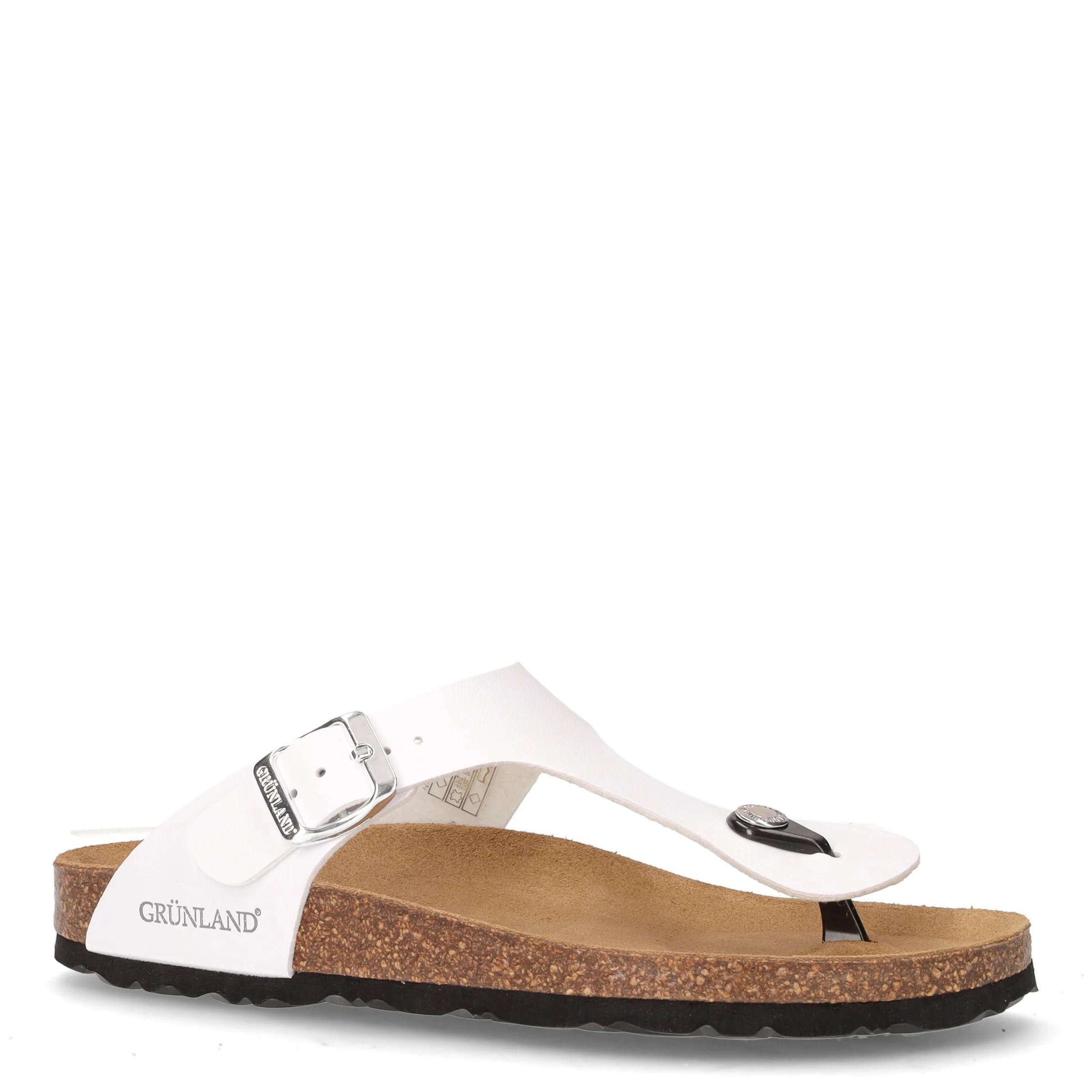 Sara ciabatta infradito in ecopelle bianco - Image 2