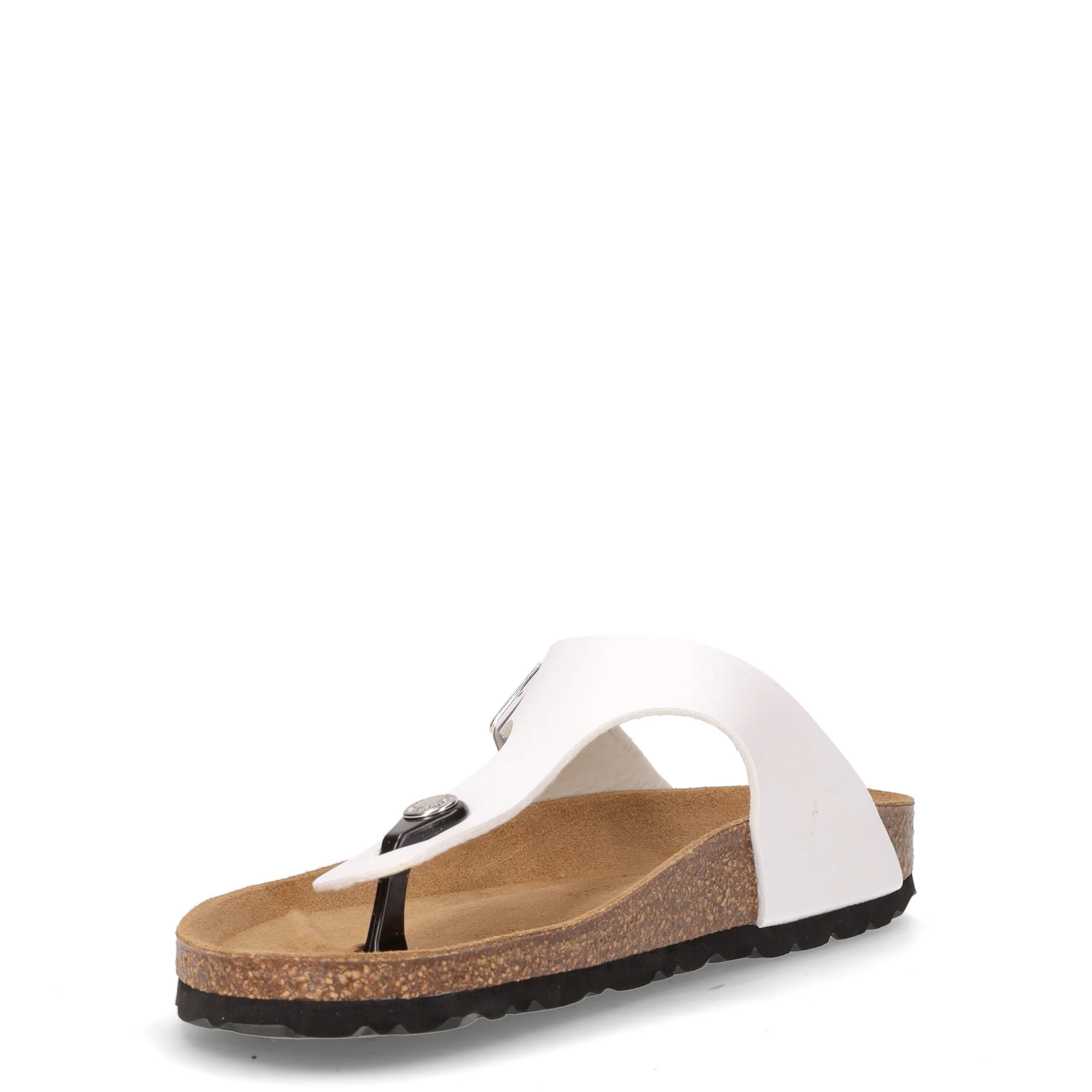 Sara ciabatta infradito in ecopelle bianco - Image 3