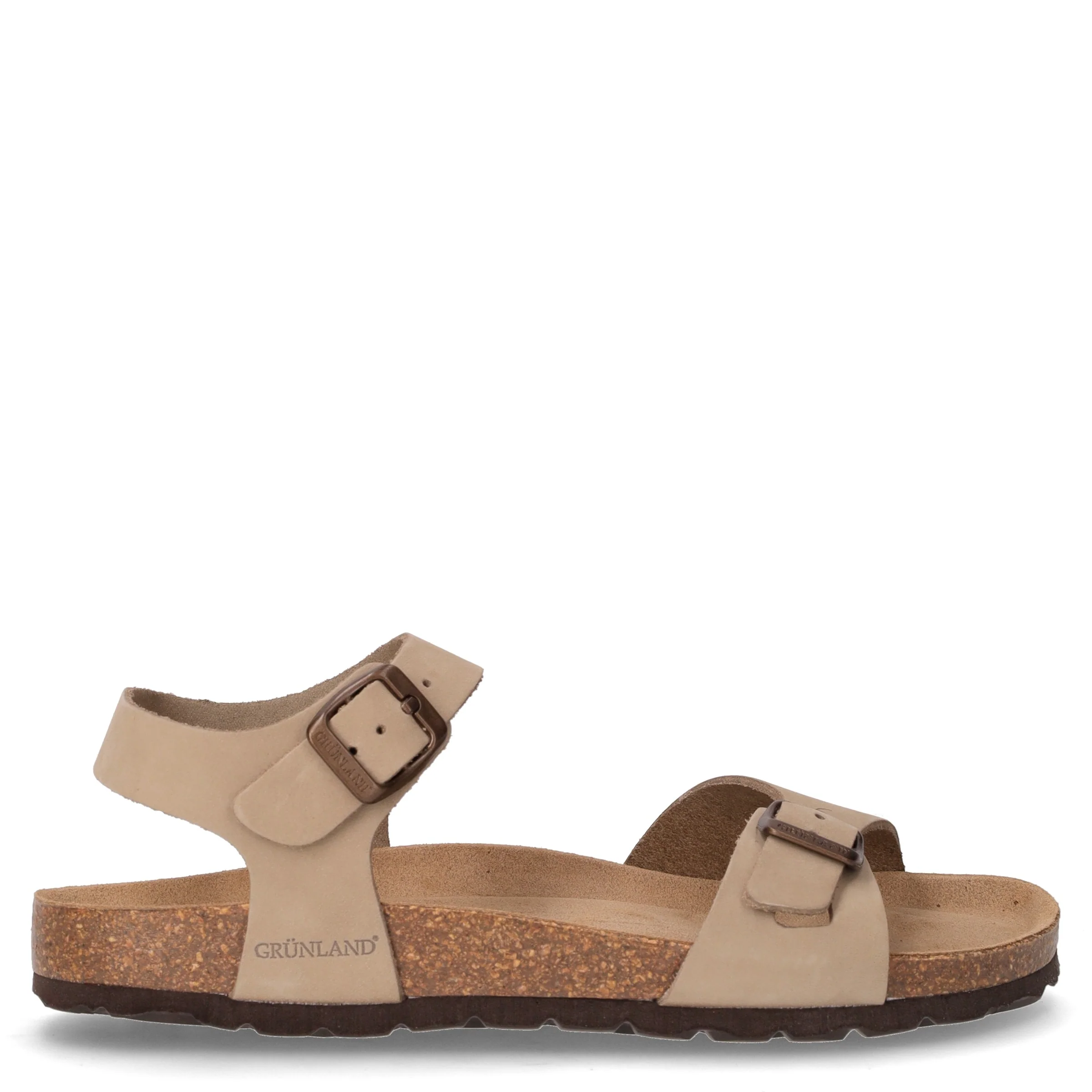Sara sandalo in pelle kaki