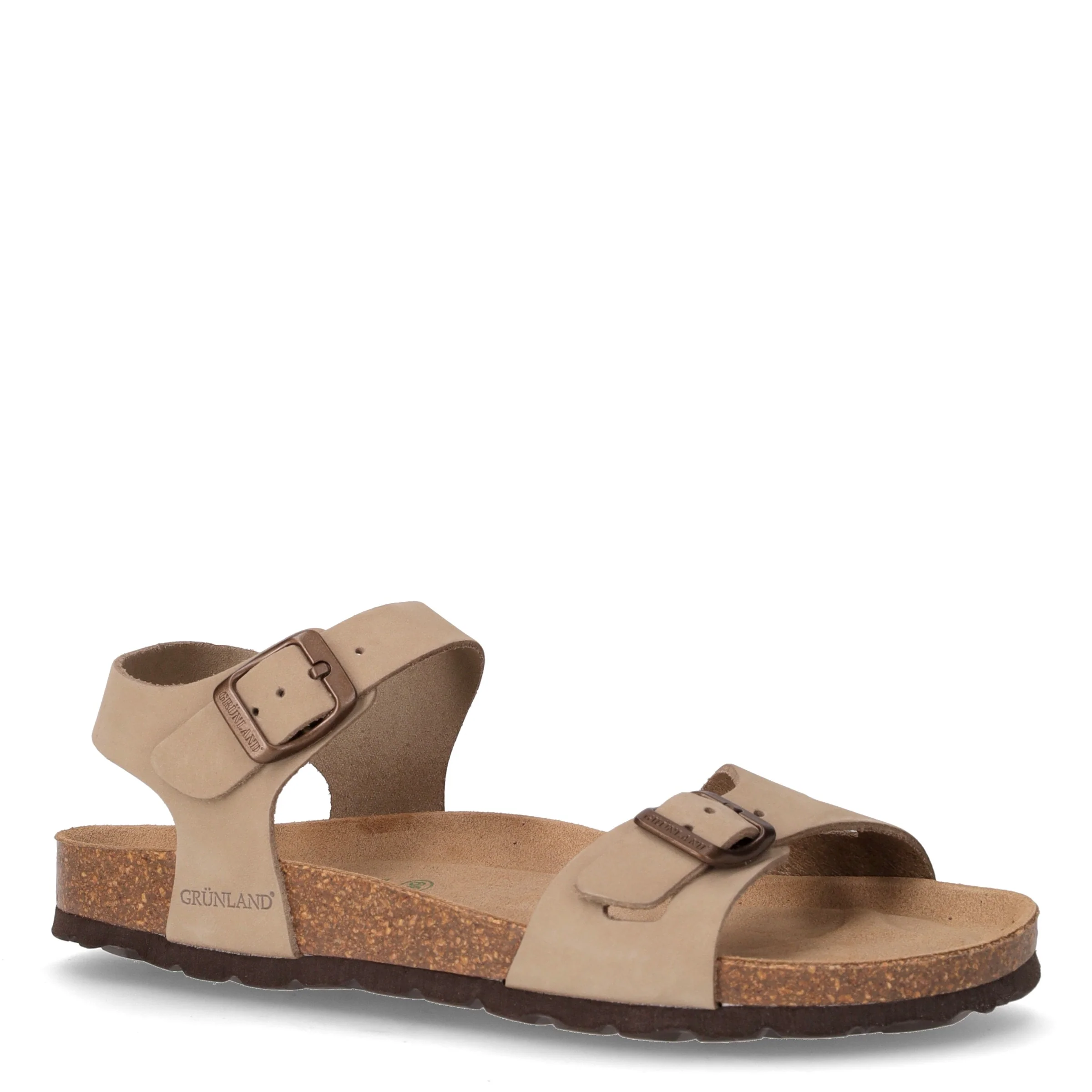 Sara sandalo in pelle kaki - Image 2