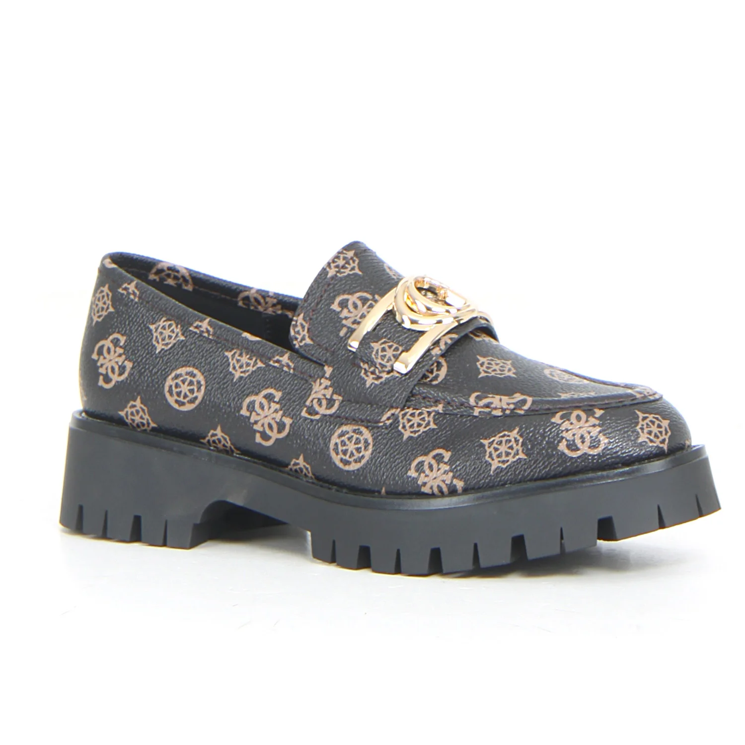 Mocassino chunky con staffa brown ocra - Image 2