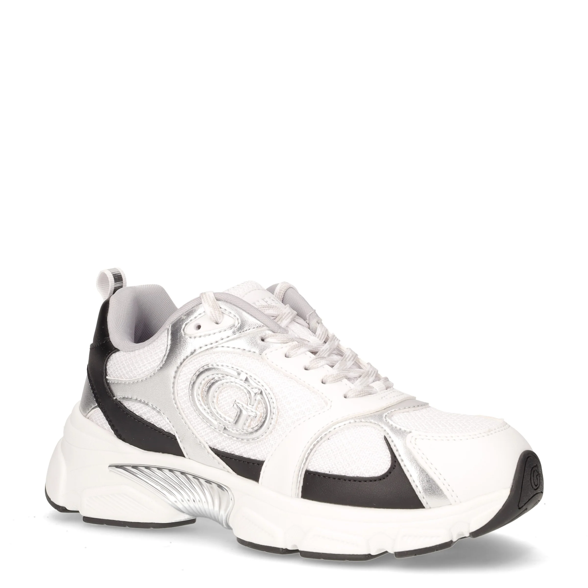 Sneaker in ecopelle bianco nero - Image 2
