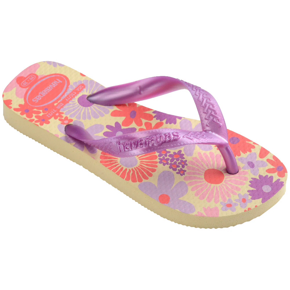 Flores kids infradito da bambina buttercream - Image 2
