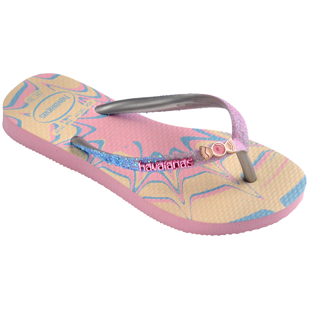 Glitter infradito da bambina pink glow - Image 2