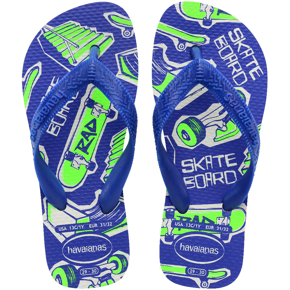Kids Athletic infradito bambino white marine blue