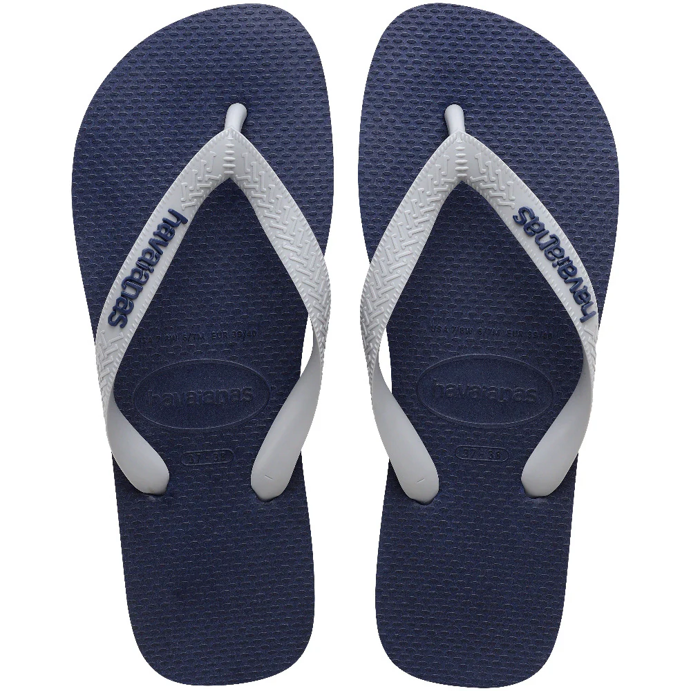 Top ciabatta infradito navy gray