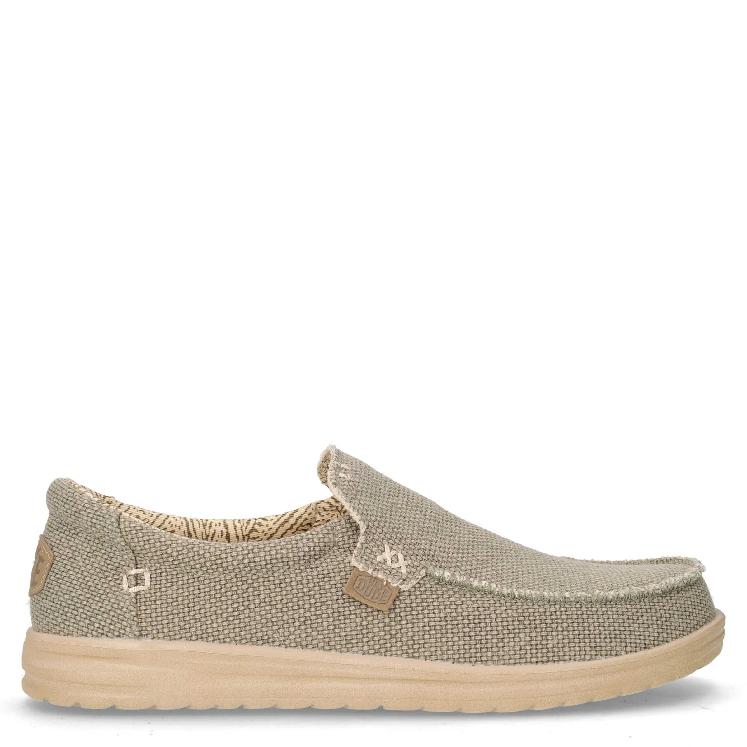 Mikka mocassino sportivo in tessuto militare