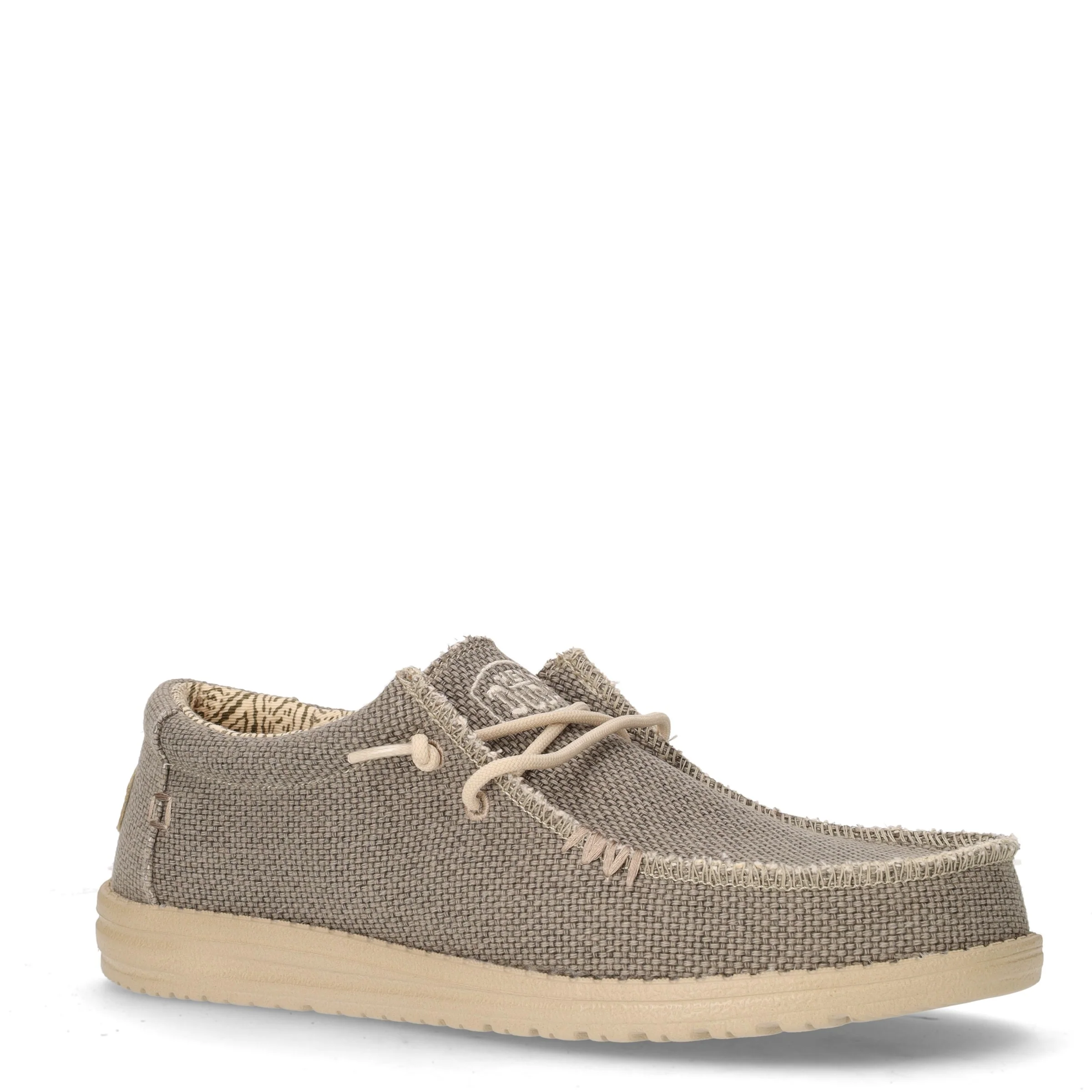 Wally stringata casual in tessuto militare - Image 2