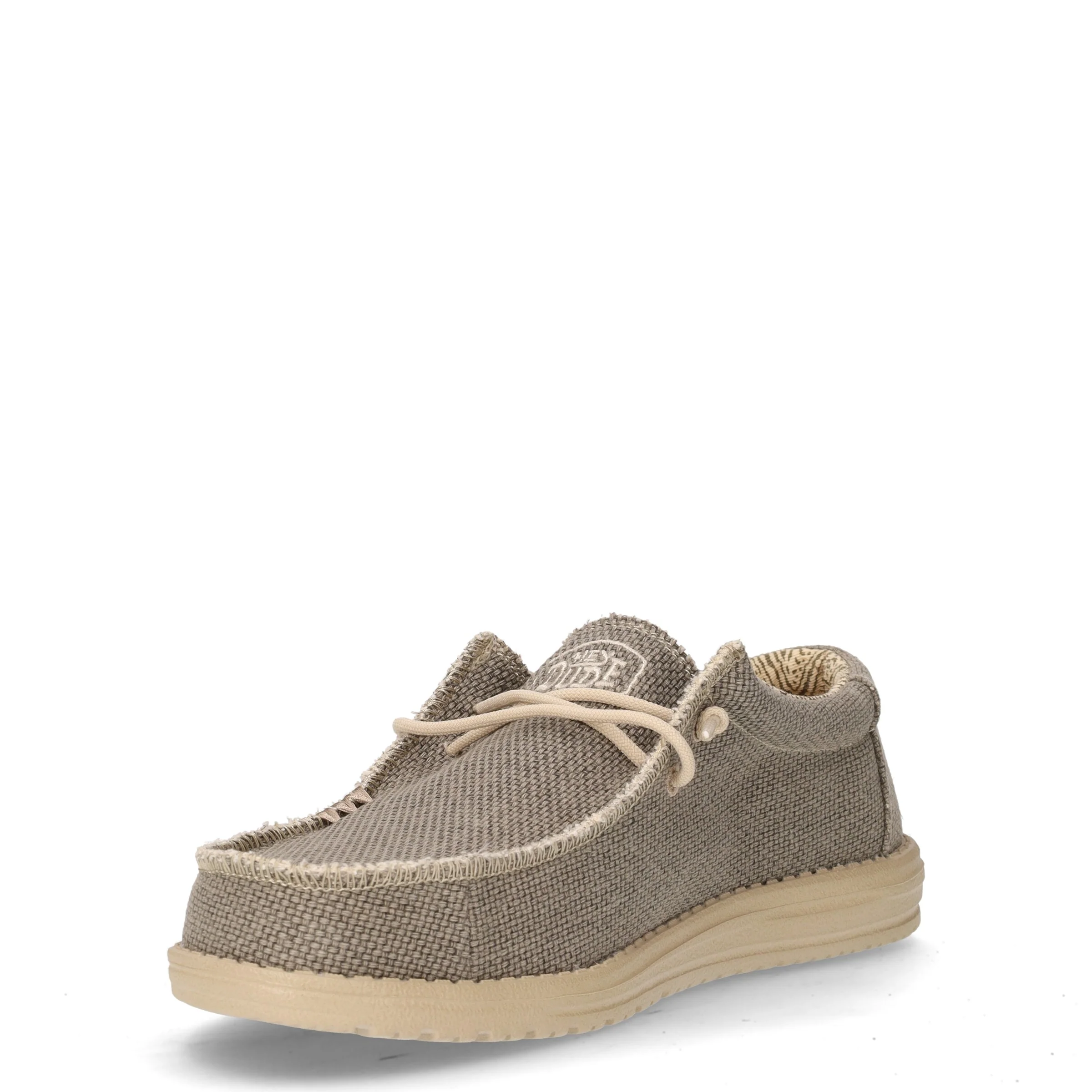 Wally stringata casual in tessuto militare - Image 3