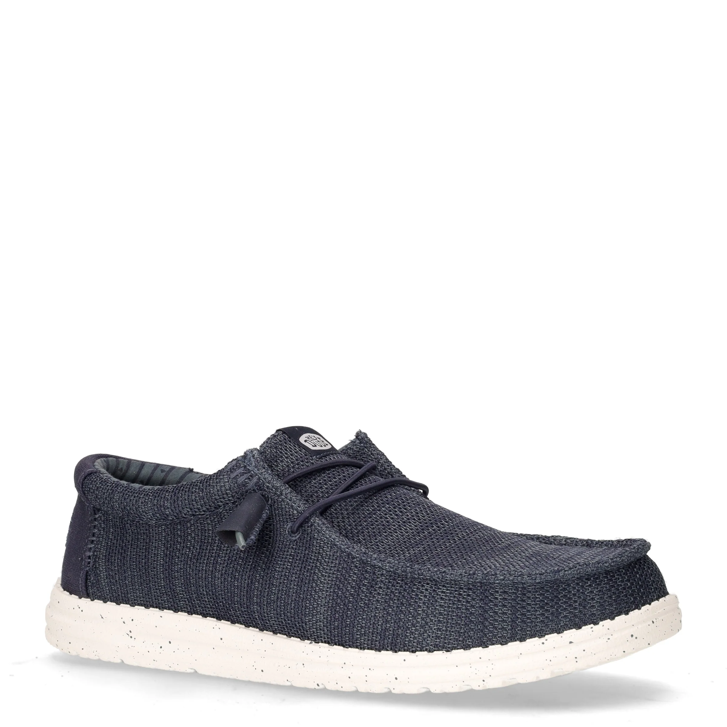 Wally stringata casual in tessuto navy - Image 2