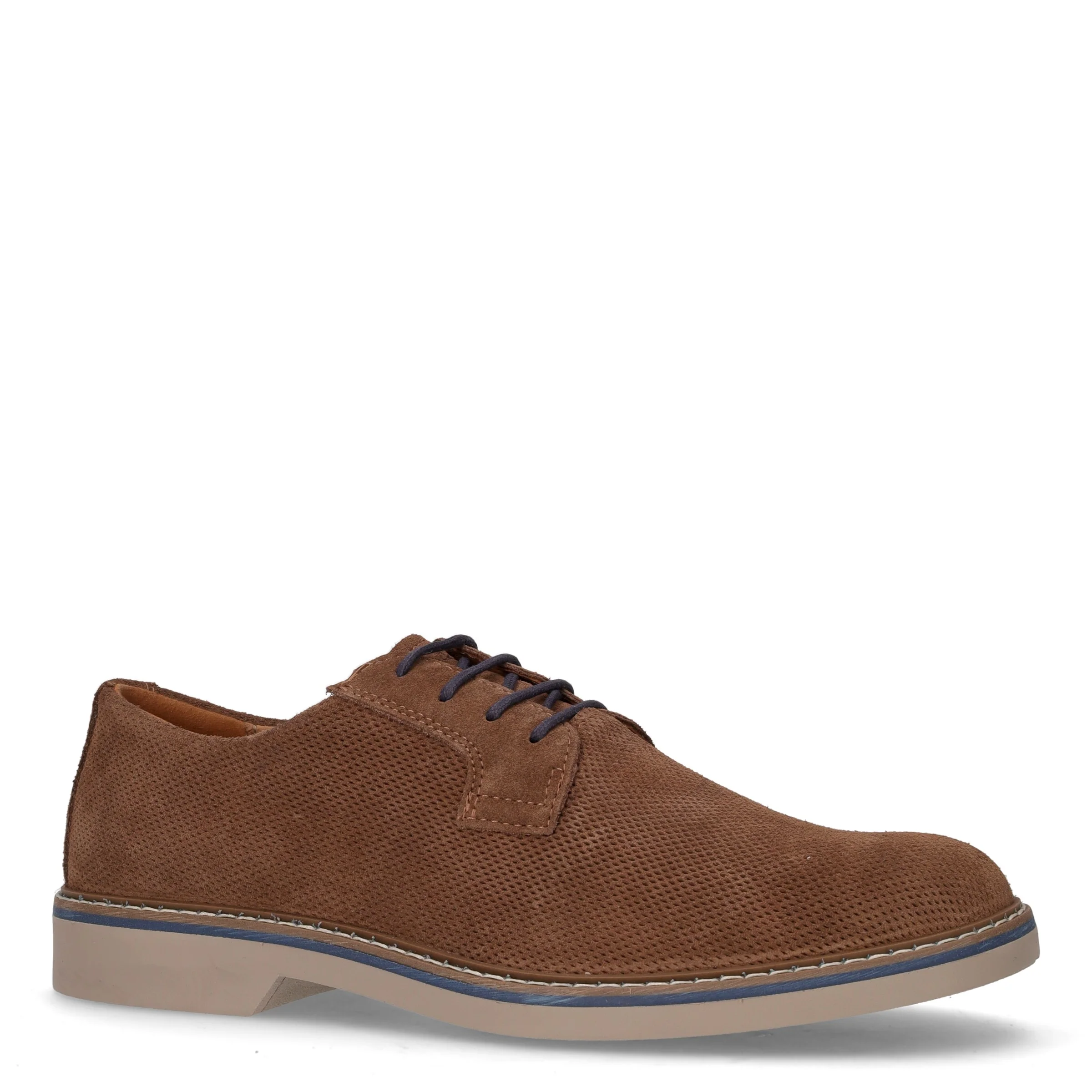 Stringata casual in pelle nocciola - Image 2