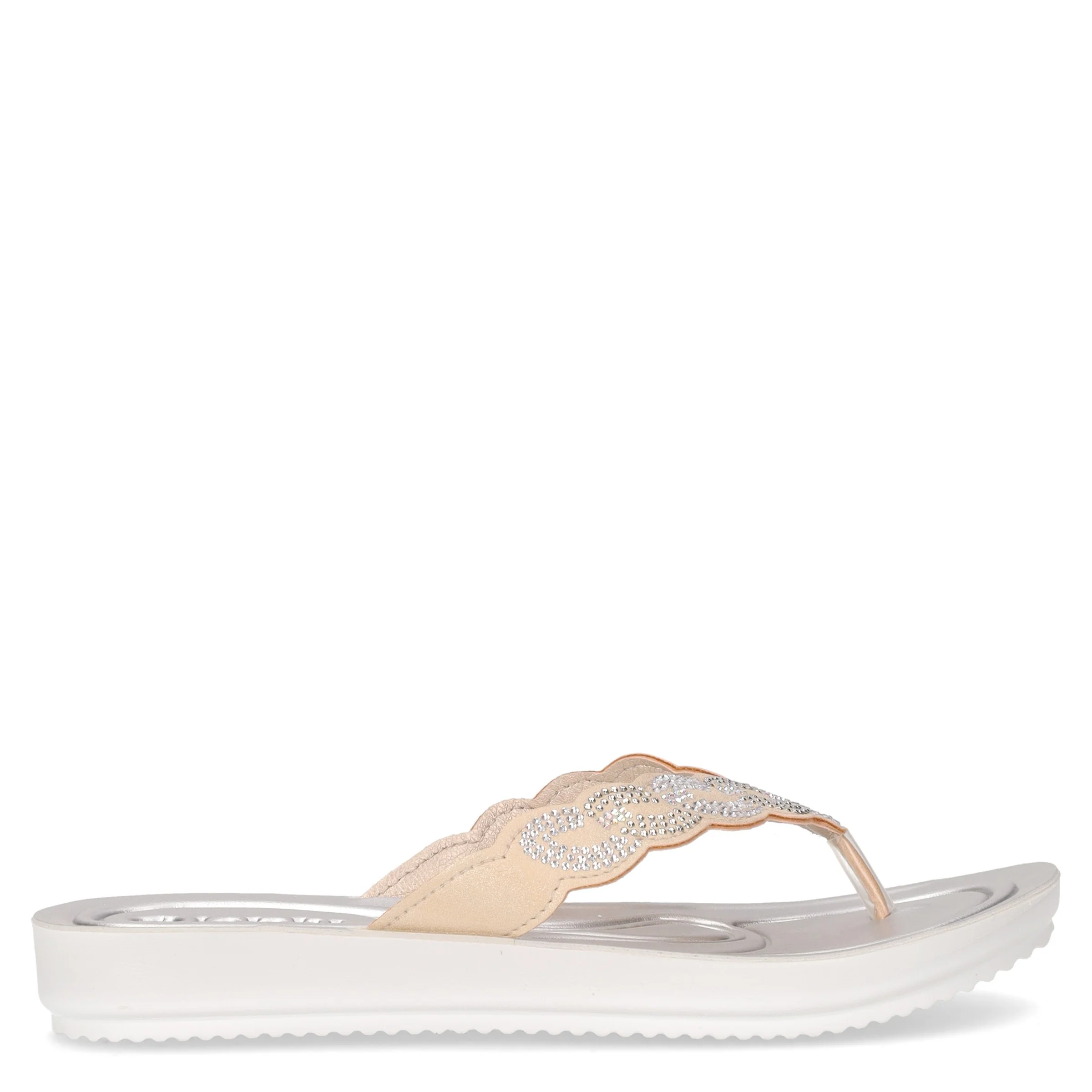 Infradito con strass sabbia