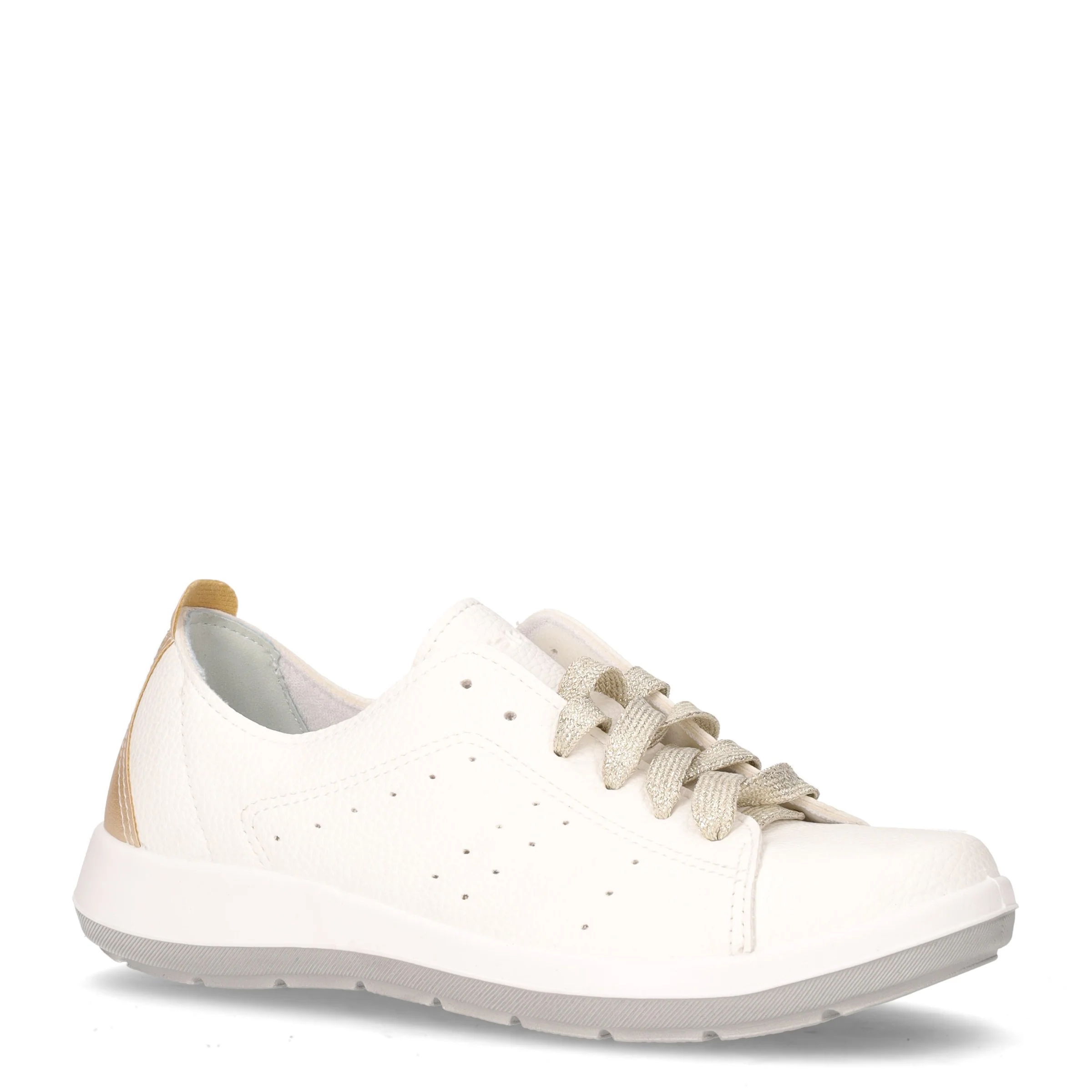Sneaker in ecopelle bianco platino - Image 2