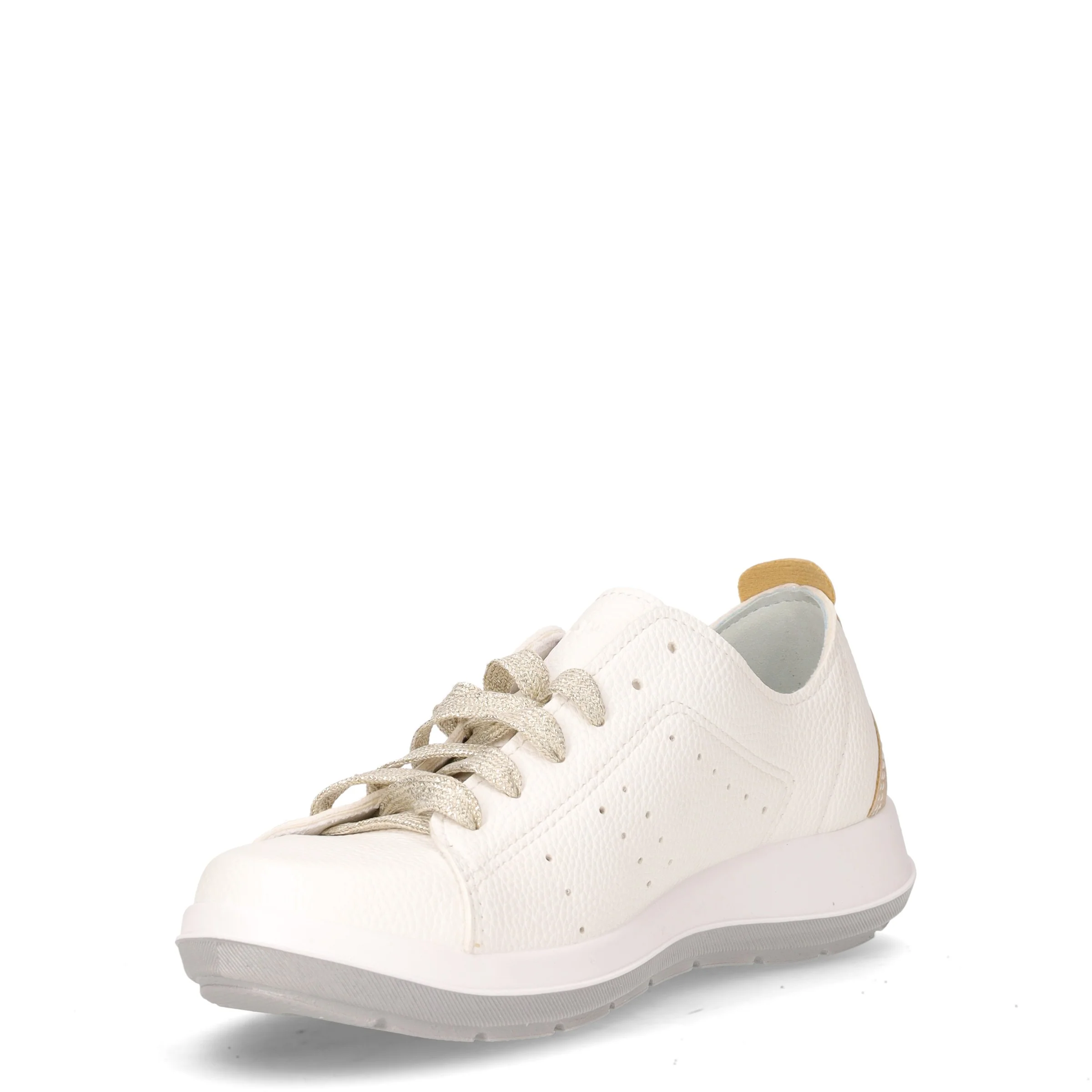 Sneaker in ecopelle bianco platino - Image 3