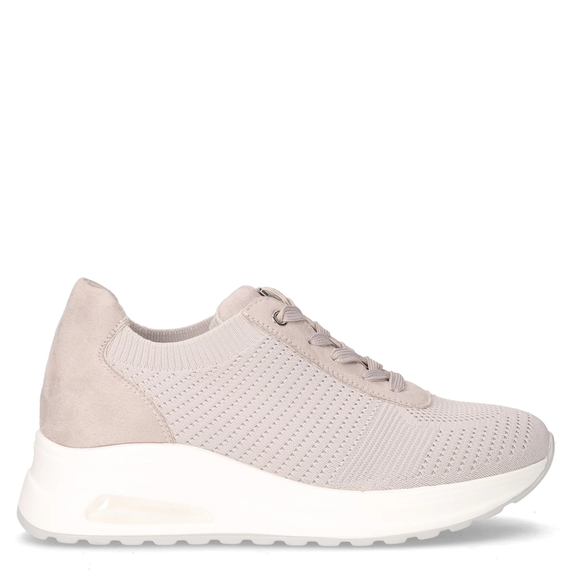 Sneaker in tessuto tortora