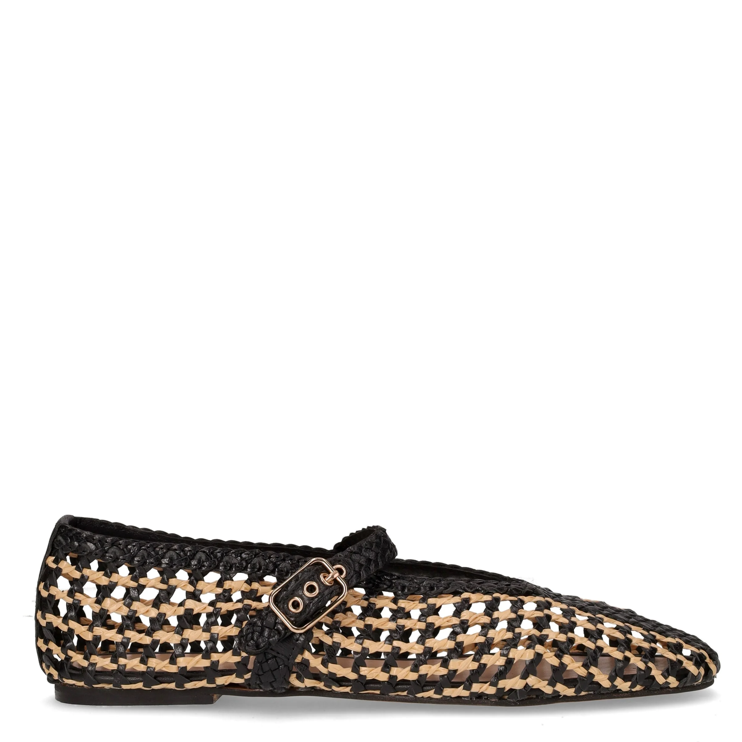 Ballerina traforata black goat