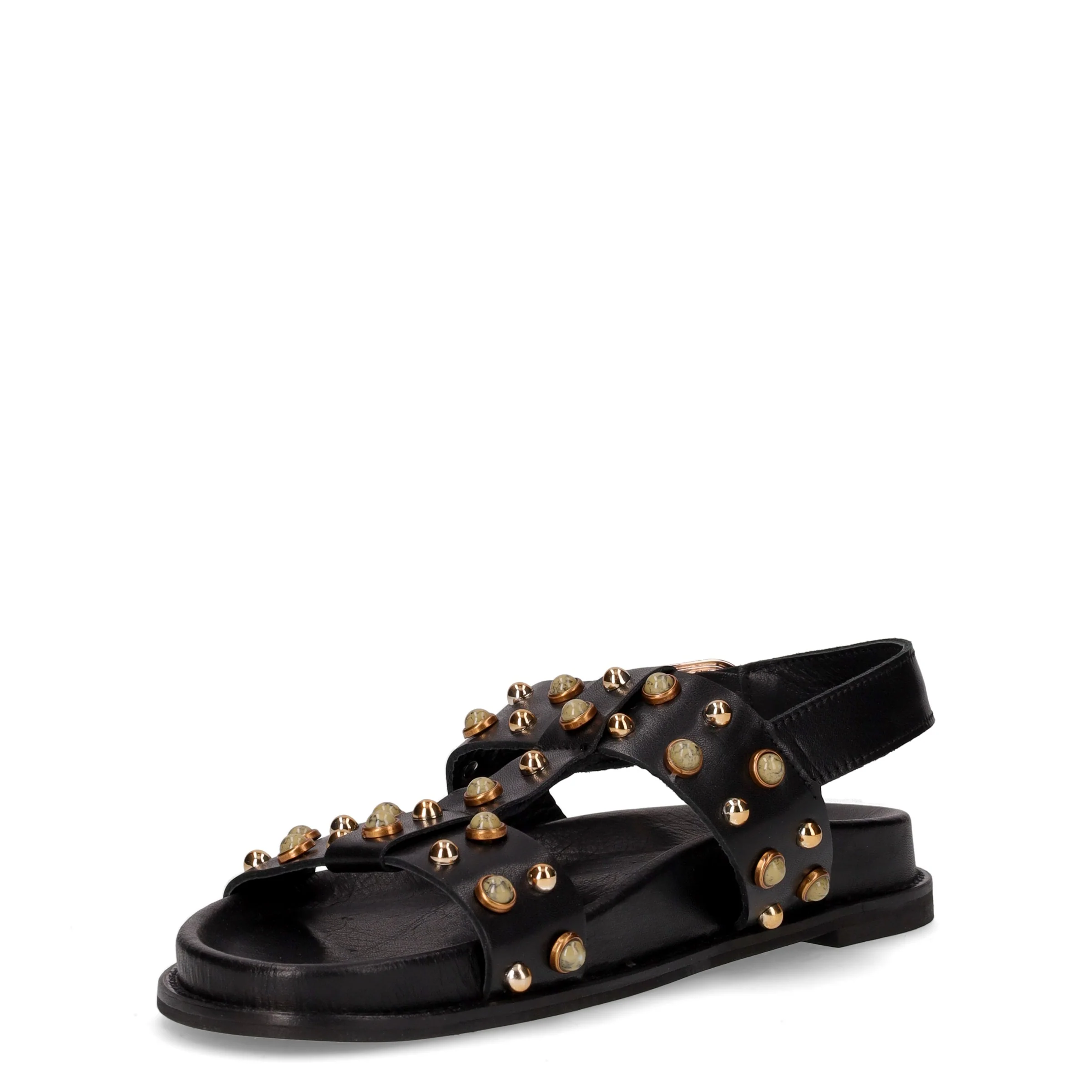 Sandalo con borchie crystal black - Image 3