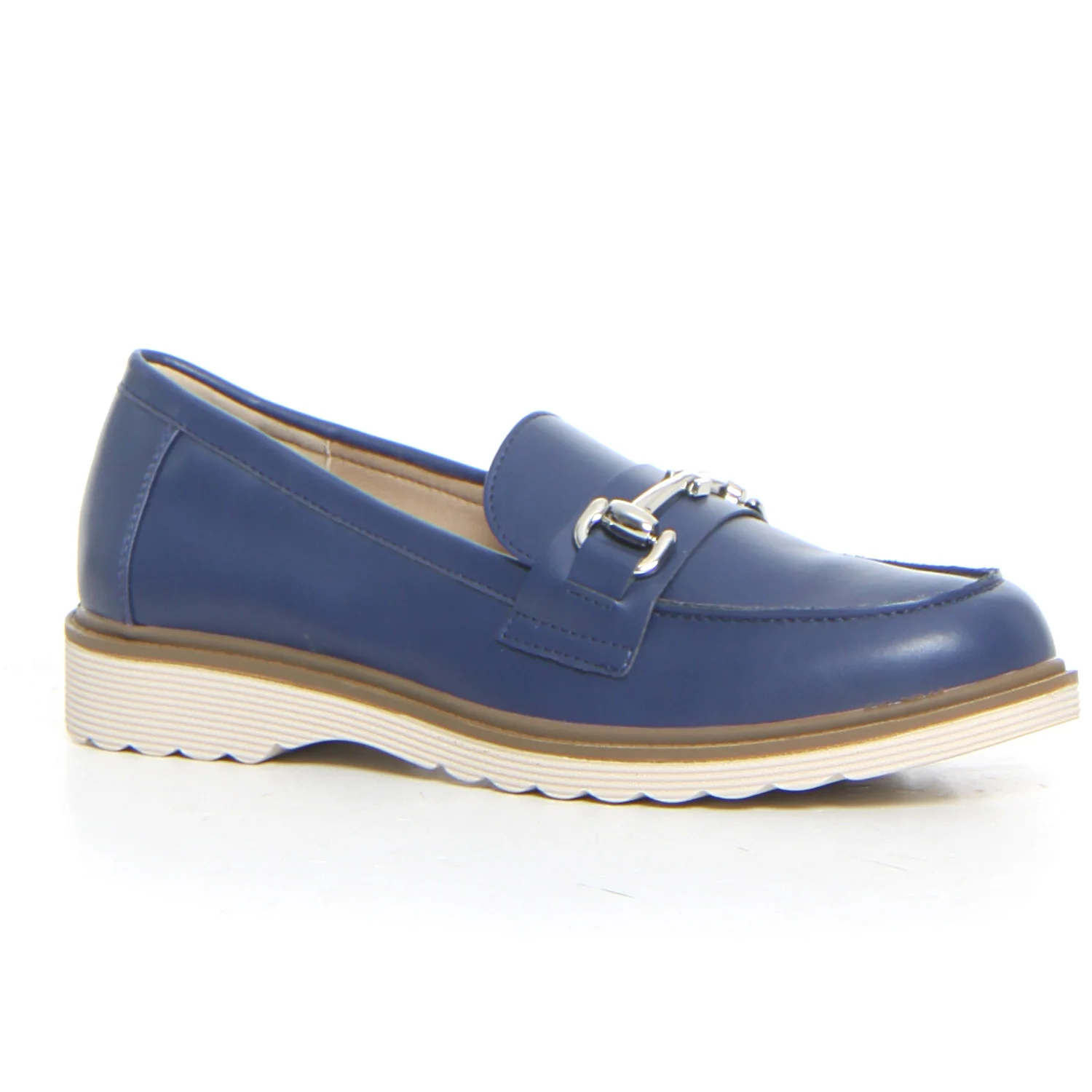Mocassino con staffa blue - Image 2