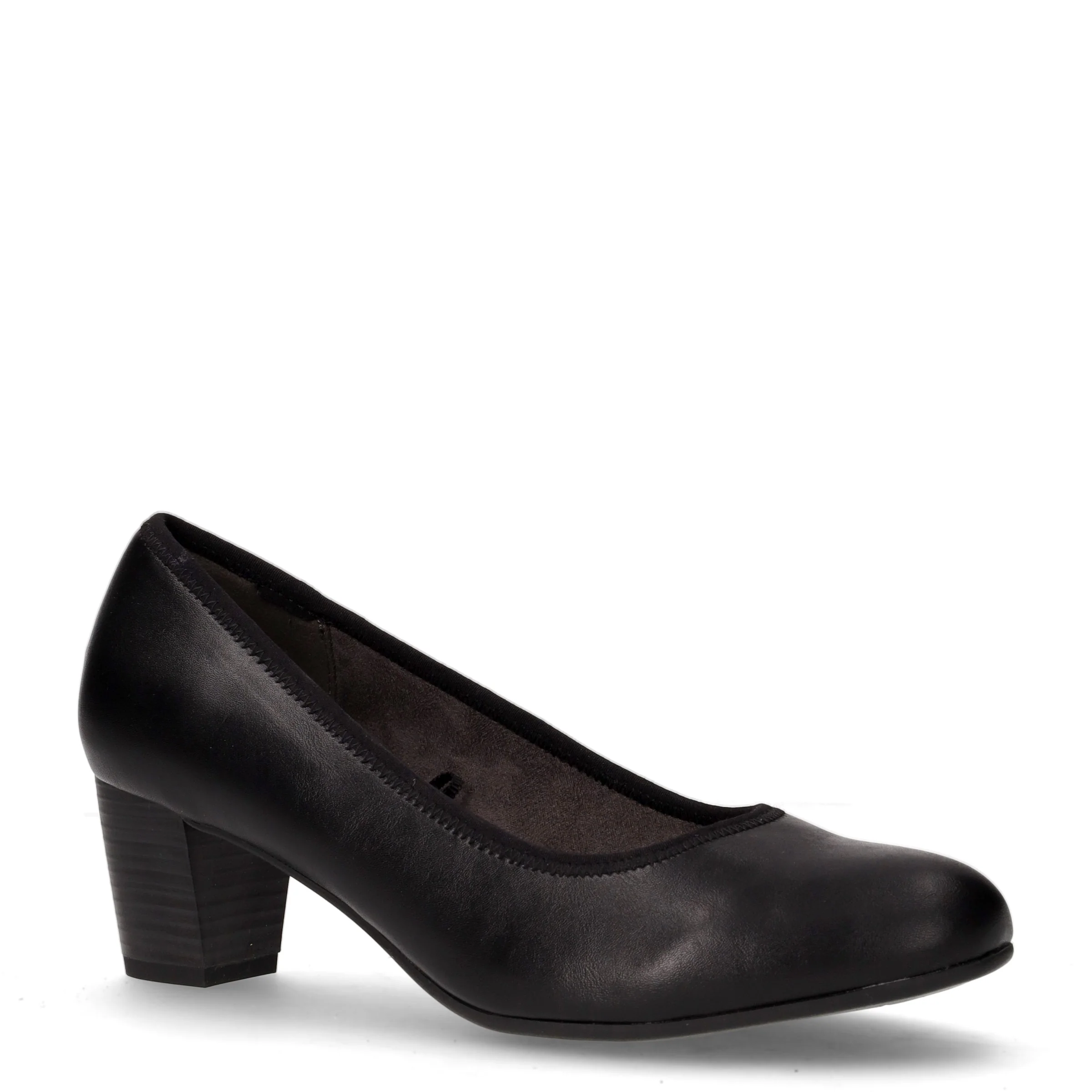 Décolleté in ecopelle nero - Image 2