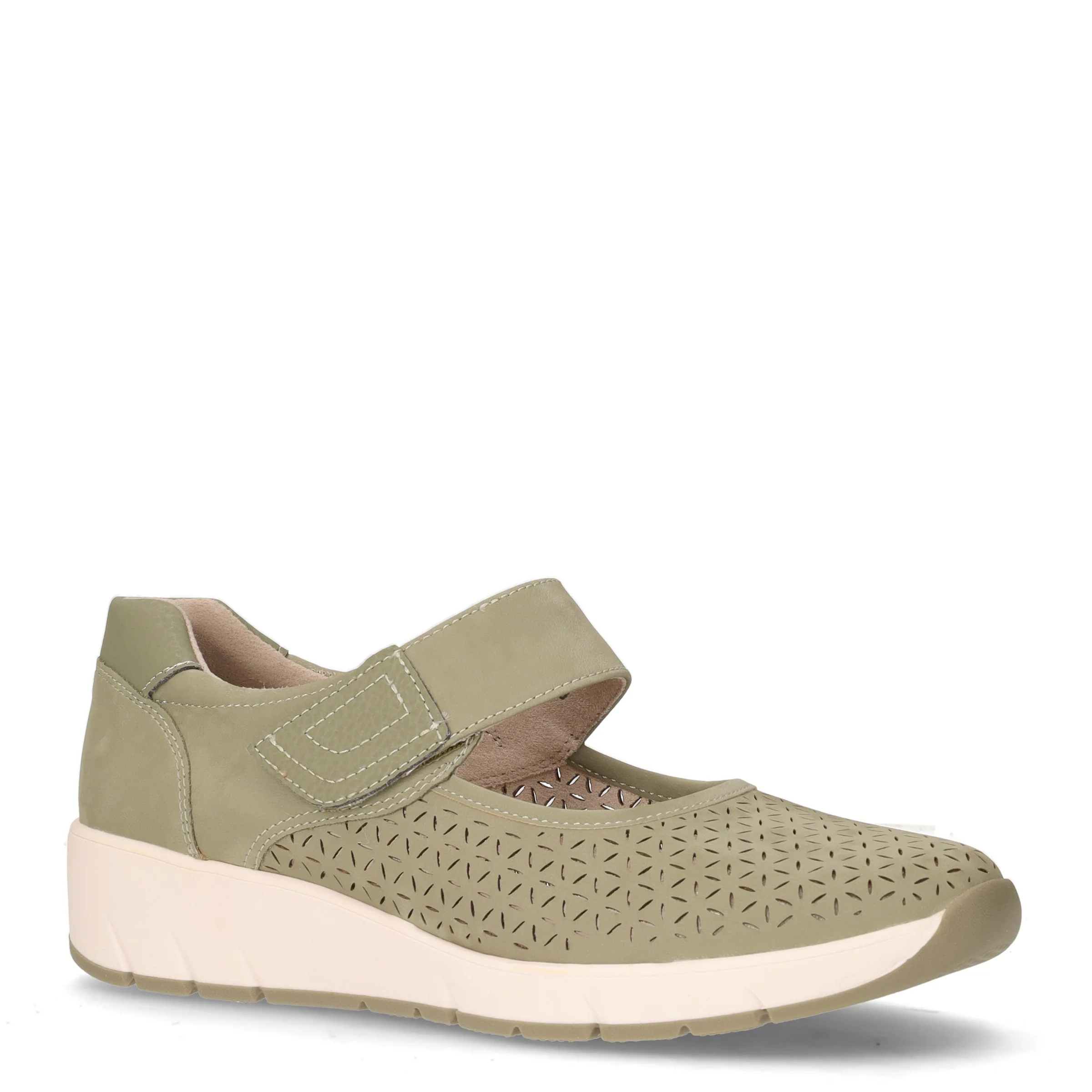 Sneaker in ecopelle oliva - Image 2
