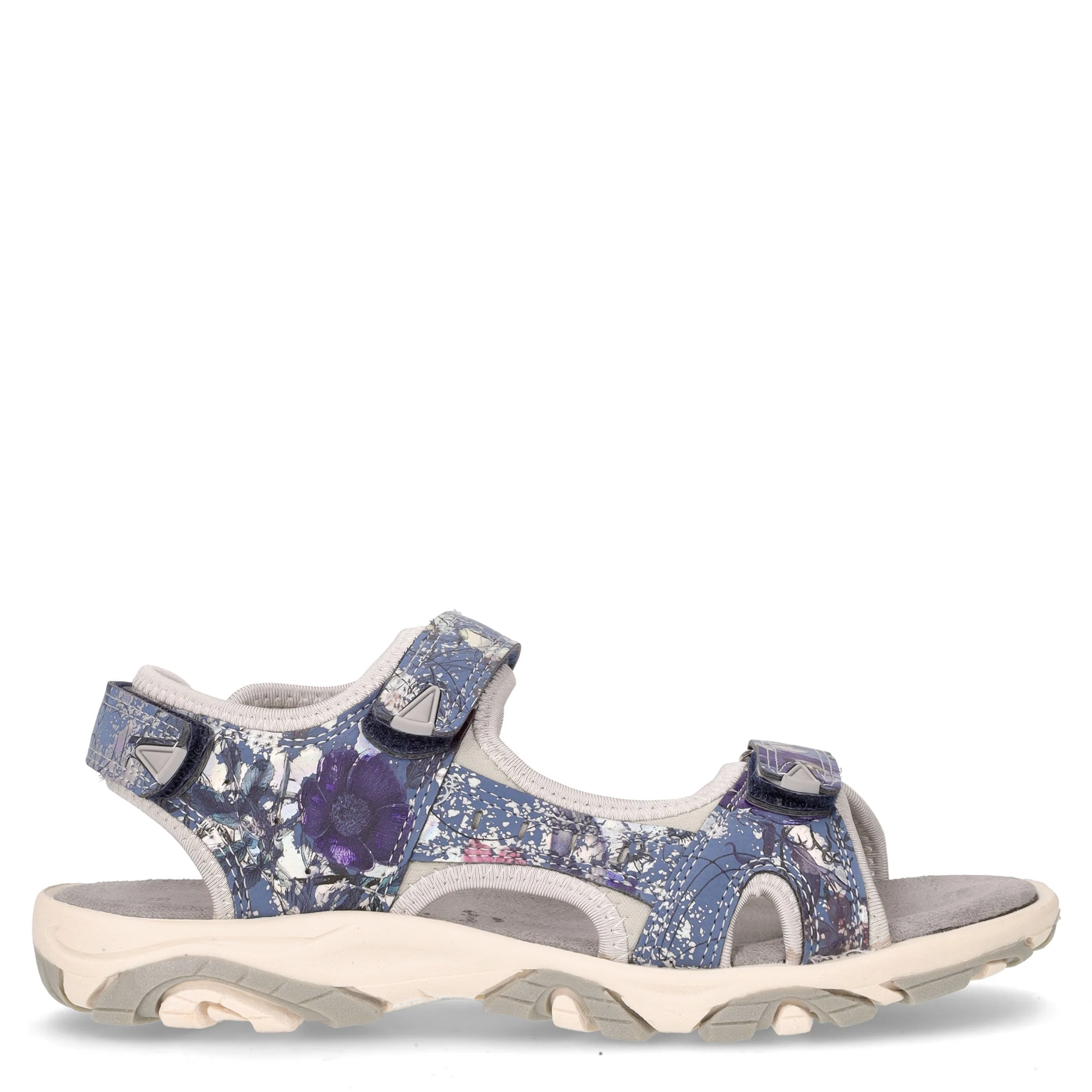 Sandalo sportivo in tessuto blu