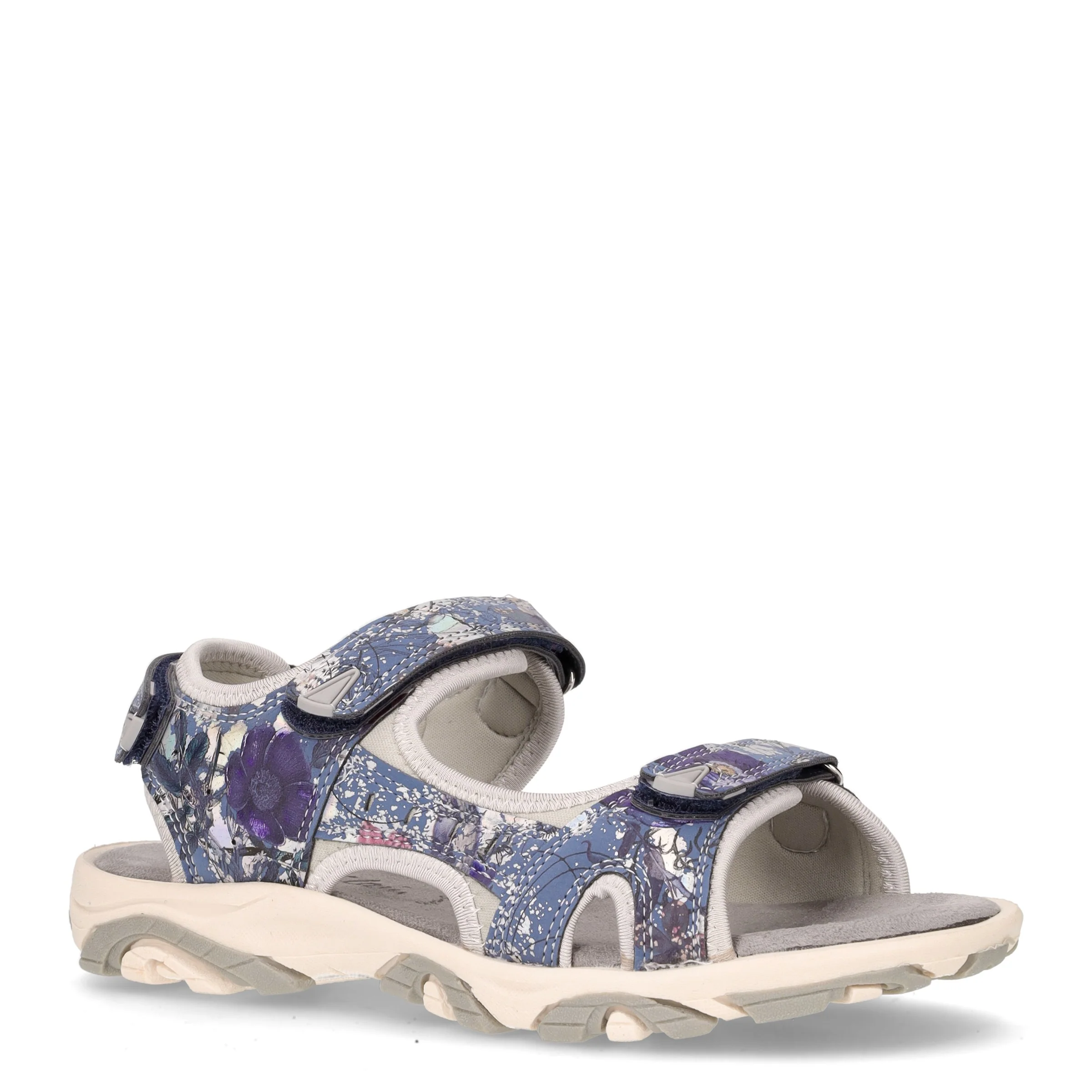 Sandalo sportivo in tessuto blu - Image 2