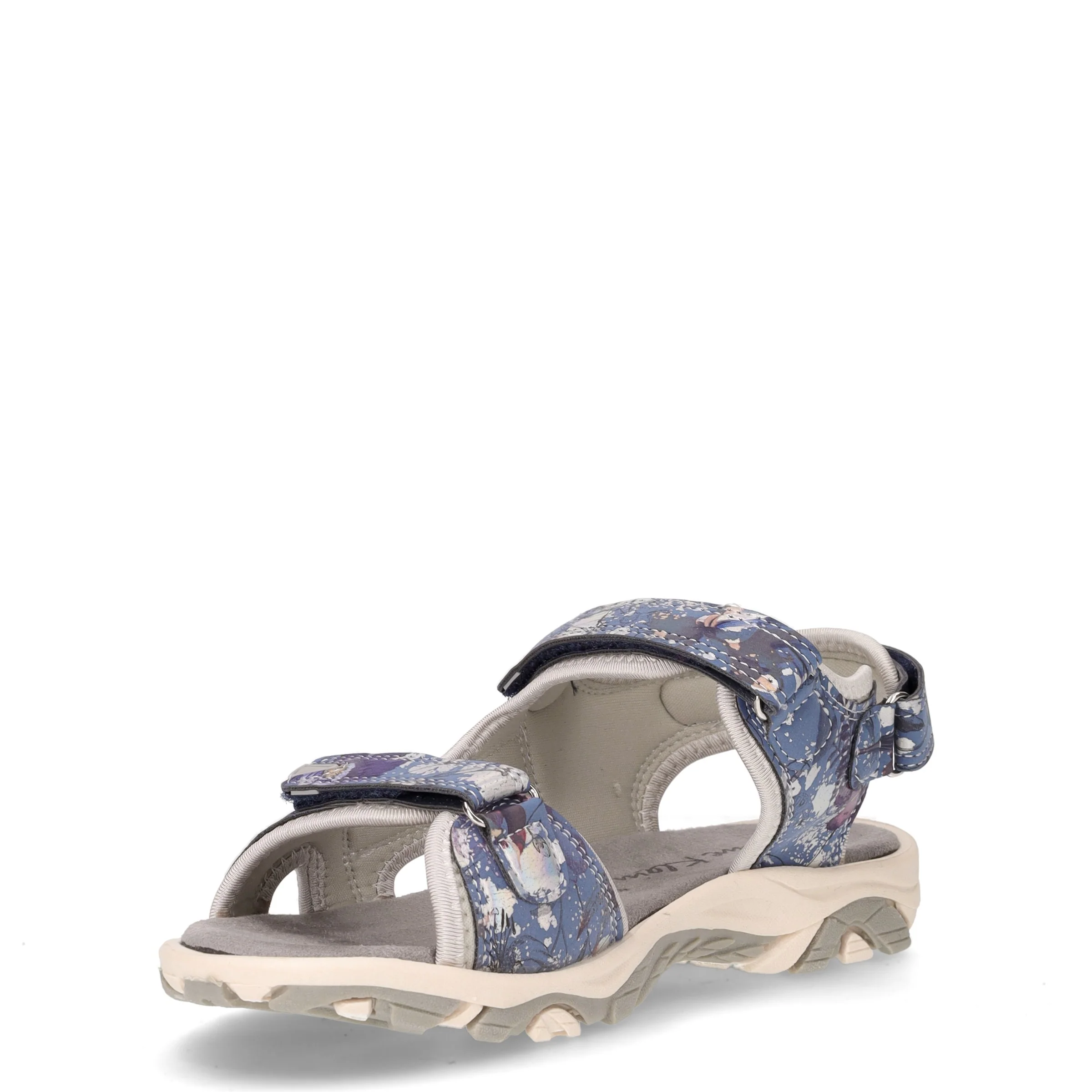 Sandalo sportivo in tessuto blu - Image 3